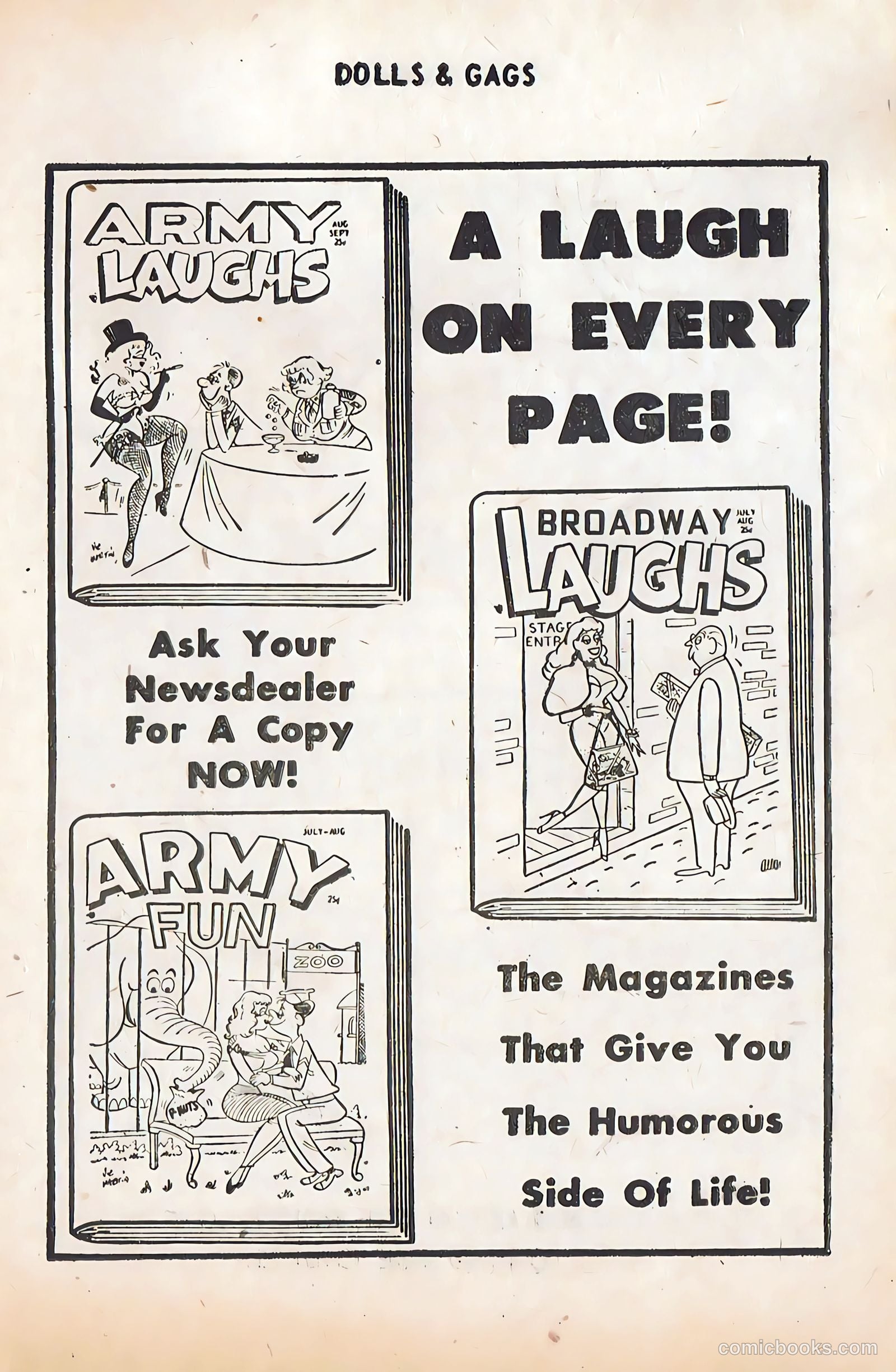 Dolls & Gags #6 (1960) — page 95 of 100