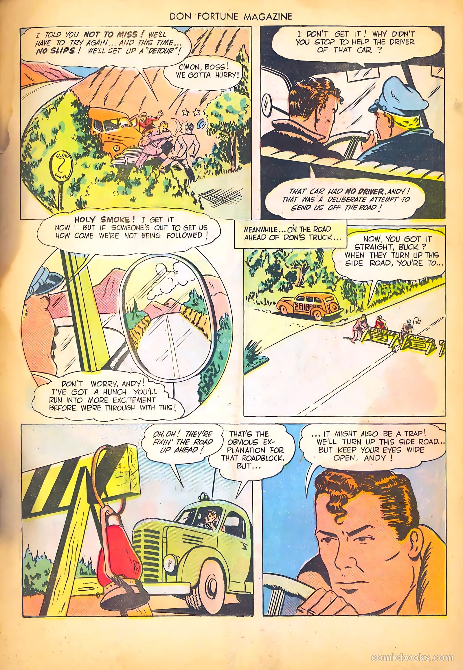 Don Fortune Magazine #2 (1946) — page 7 of 52