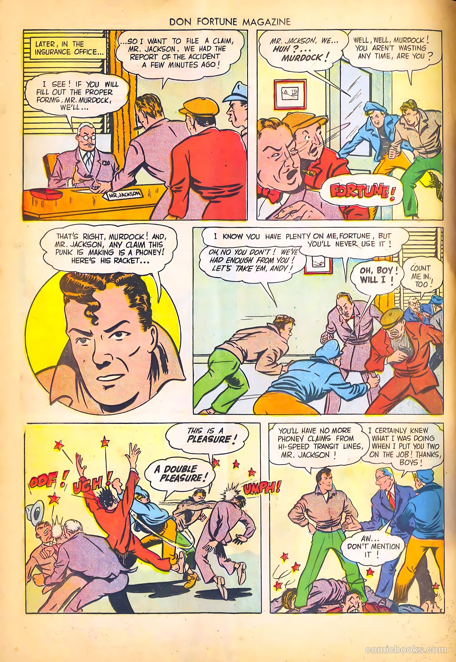 Don Fortune Magazine #2 (1946) — page 10 of 52