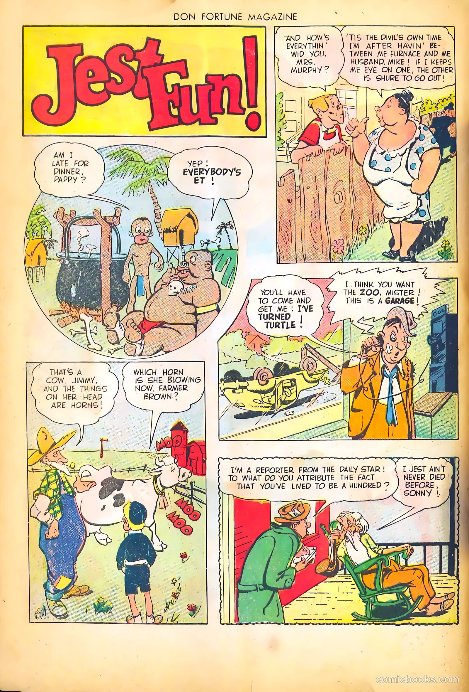 Don Fortune Magazine #2 (1946) — page 22 of 52