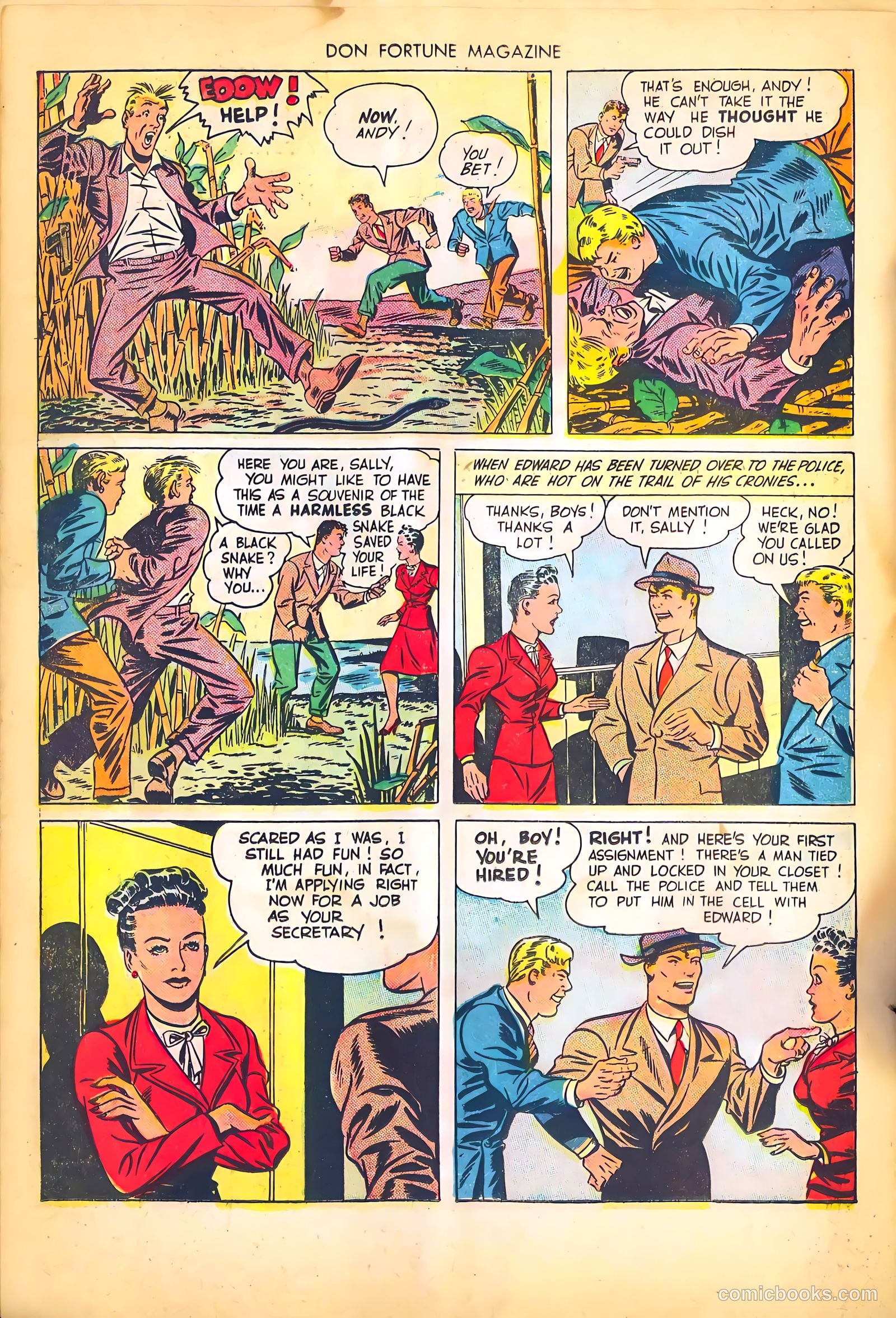 Don Fortune Magazine #2 (1946) — page 30 of 52