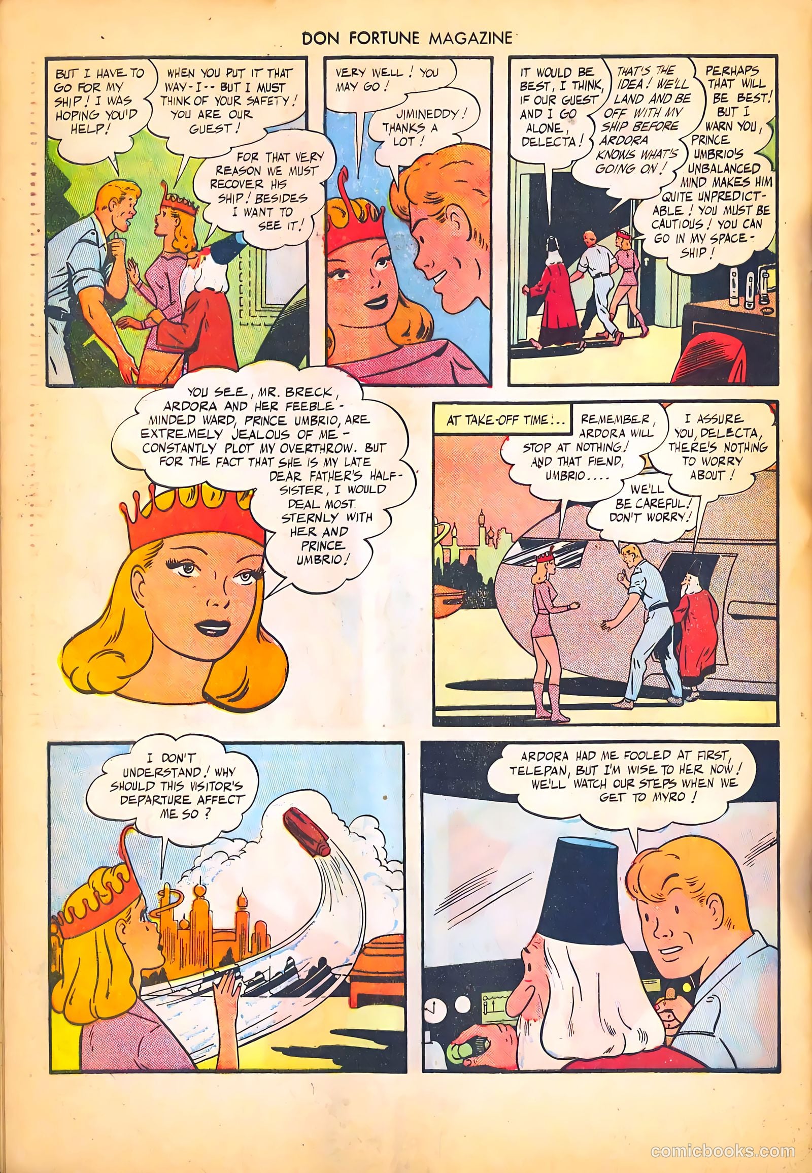 Don Fortune Magazine #2 (1946) — page 40 of 52