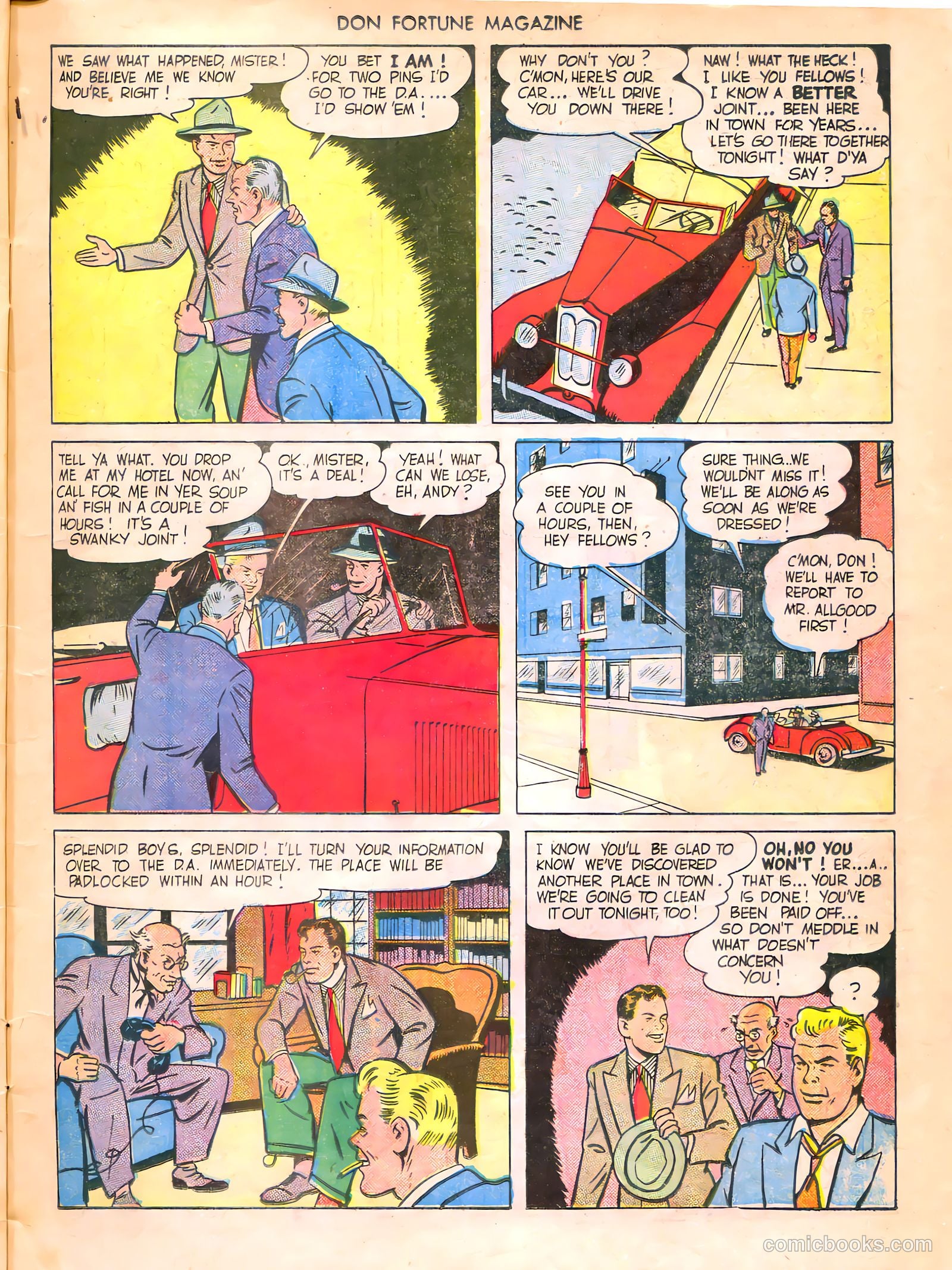 Don Fortune Magazine #3 (1946) — page 7 of 52