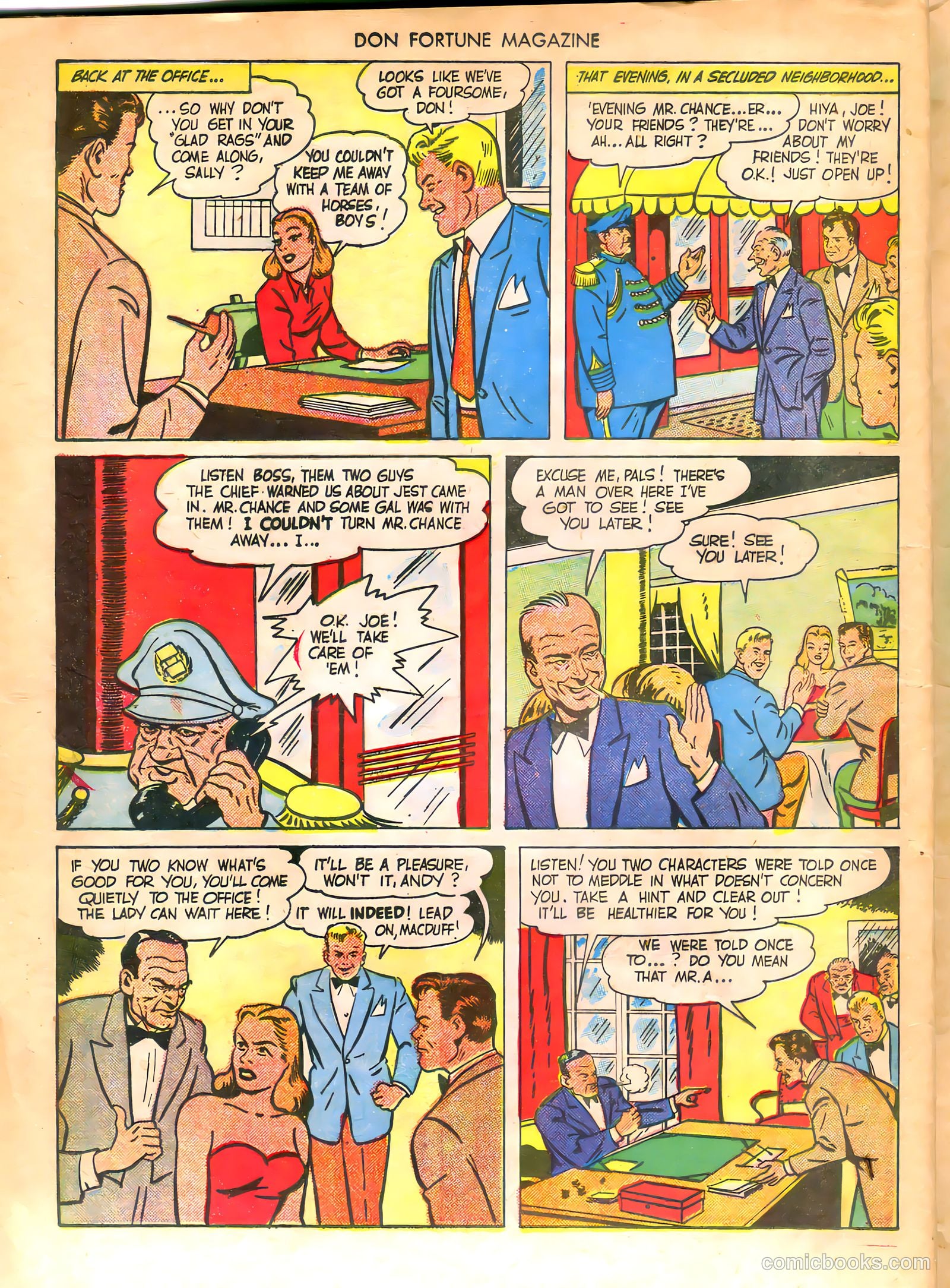 Don Fortune Magazine #3 (1946) — page 8 of 52