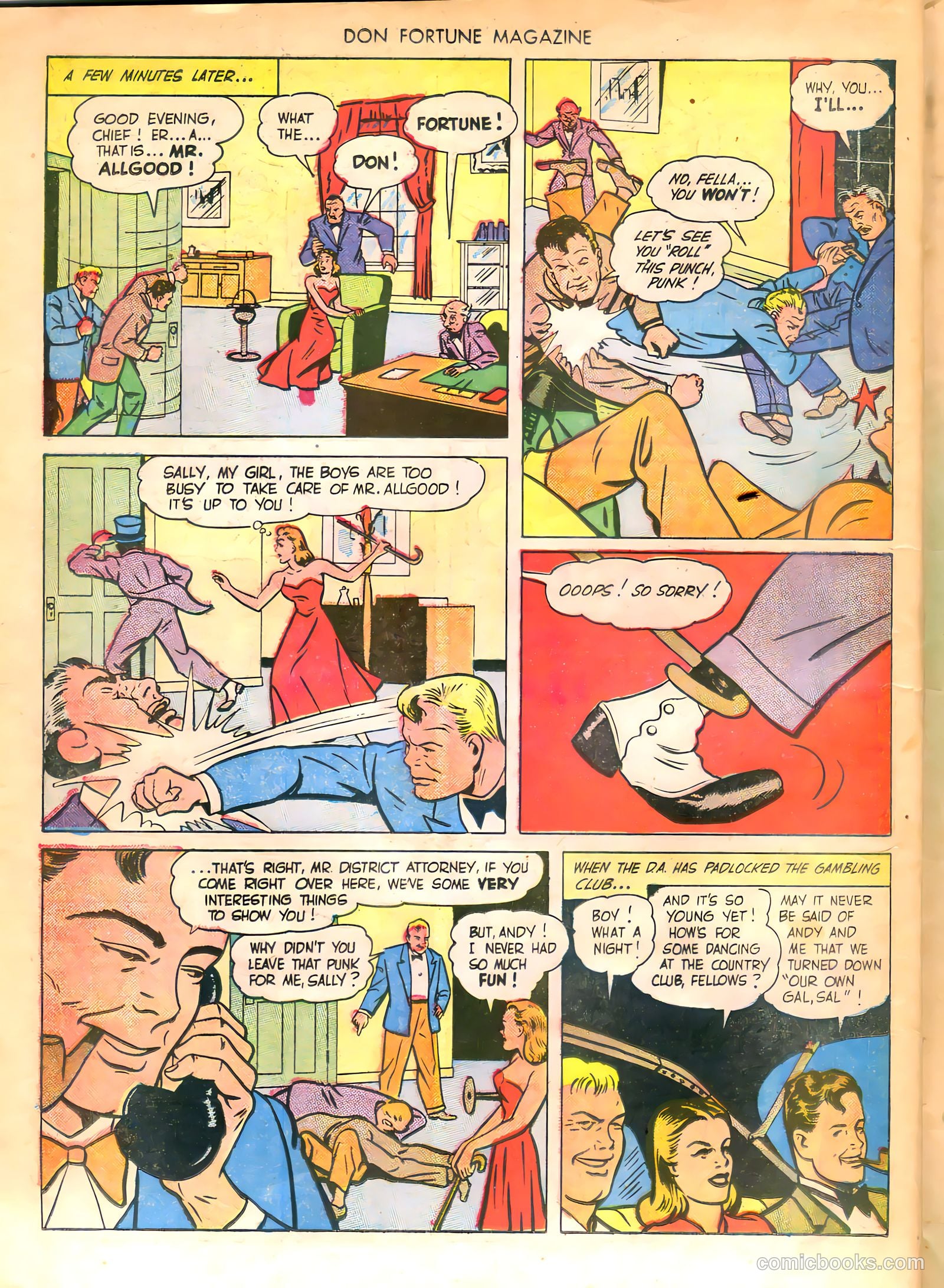 Don Fortune Magazine #3 (1946) — page 10 of 52