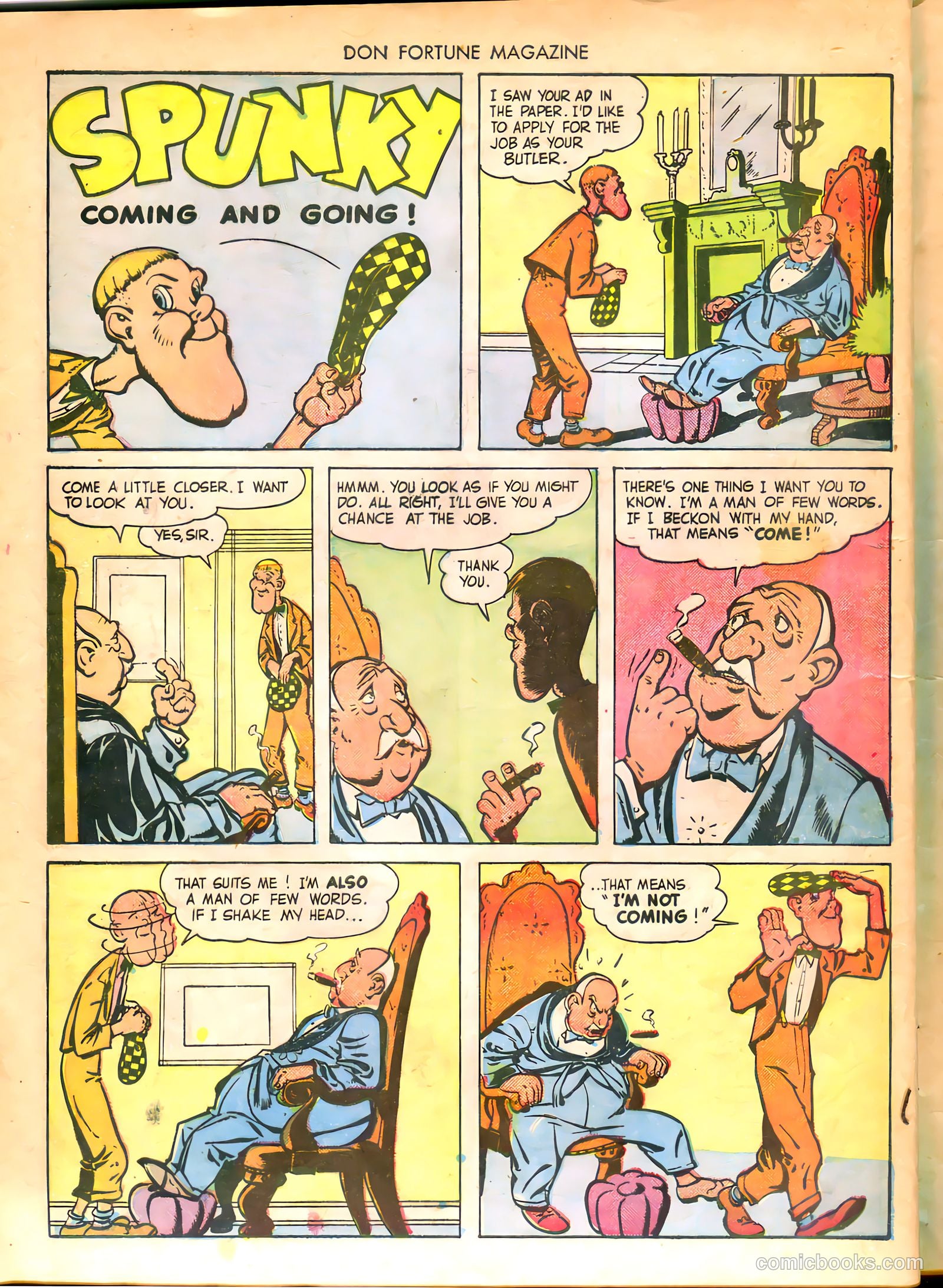 Don Fortune Magazine #3 (1946) — page 12 of 52