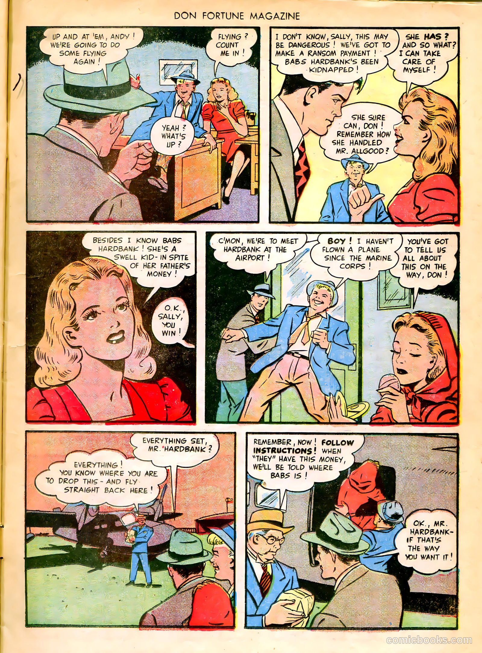 Don Fortune Magazine #3 (1946) — page 15 of 52