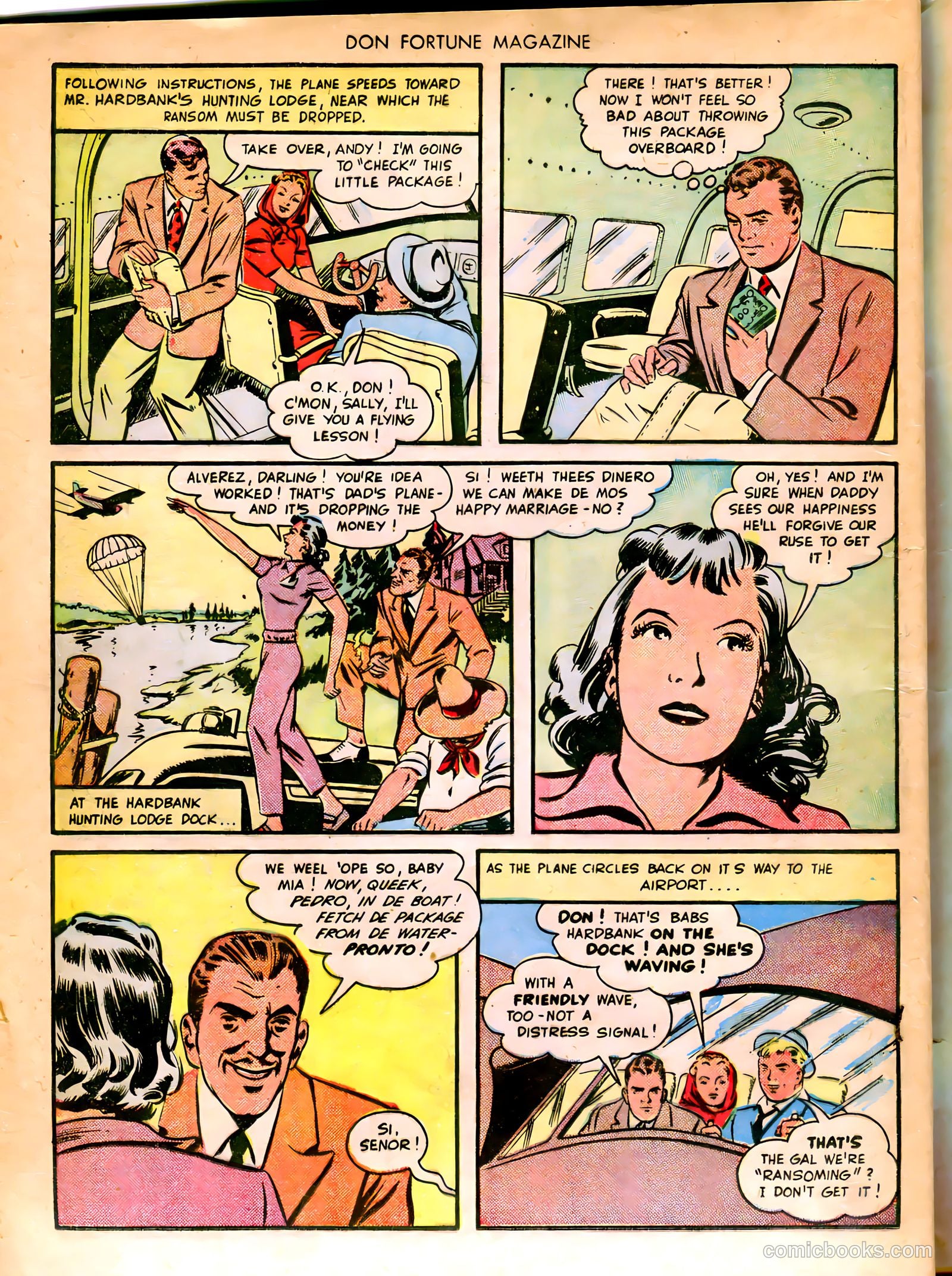 Don Fortune Magazine #3 (1946) — page 16 of 52