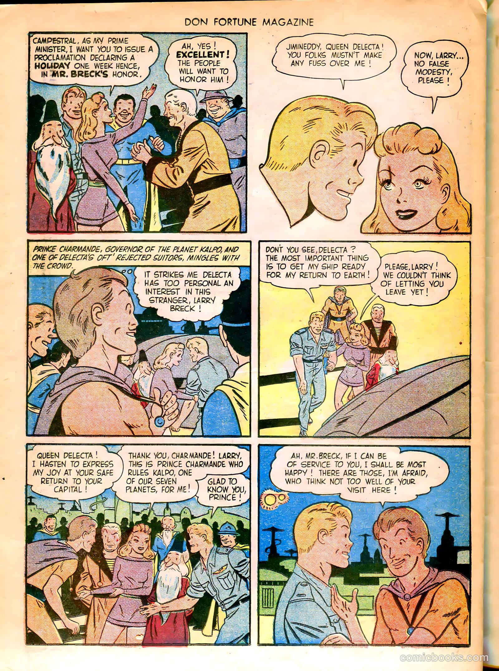Don Fortune Magazine #3 (1946) — page 38 of 52