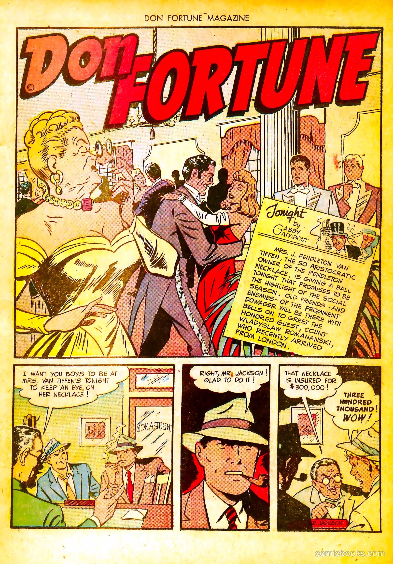Don Fortune Magazine #4 (1946) — page 15 of 52