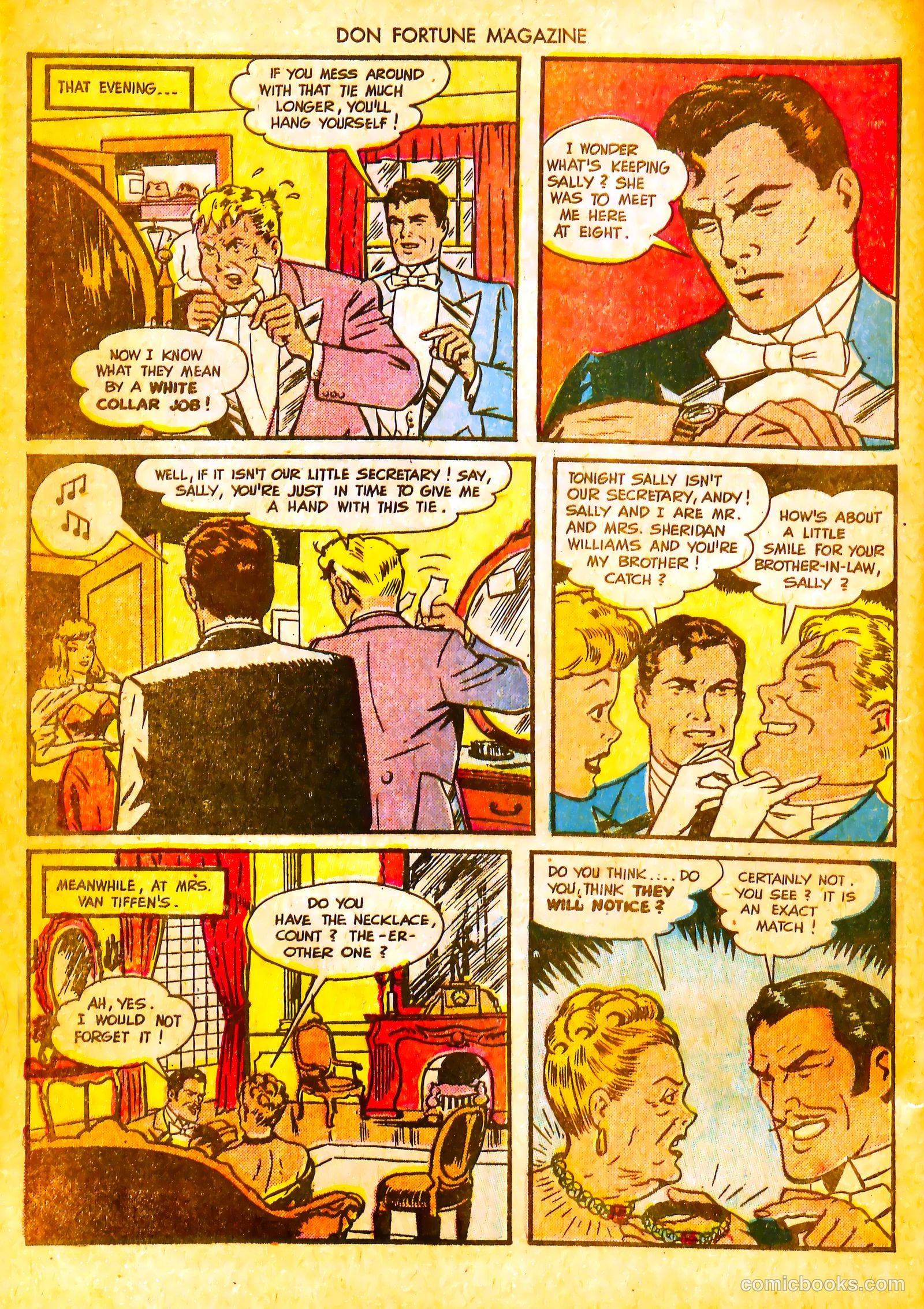 Don Fortune Magazine #4 (1946) — page 16 of 52