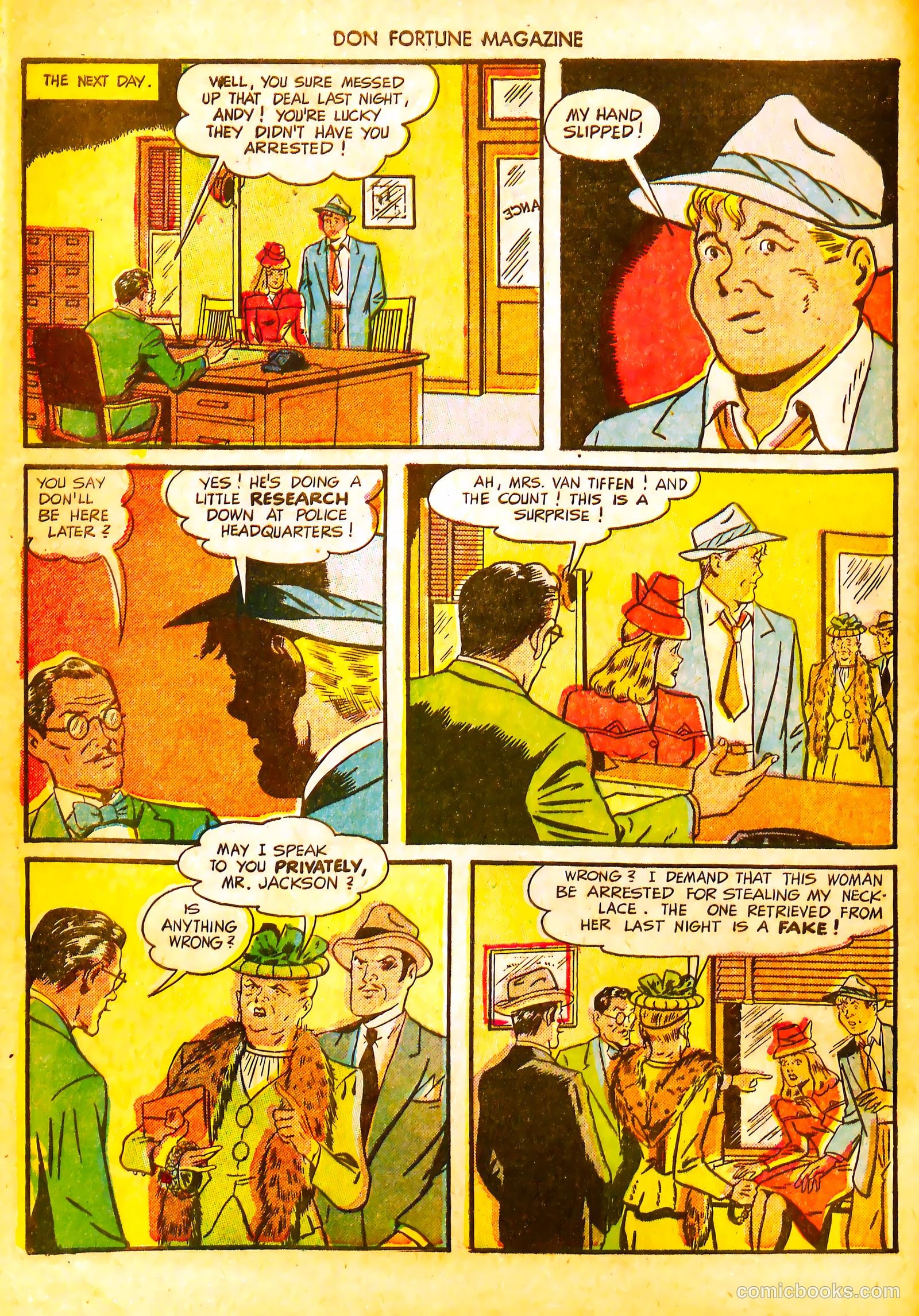 Don Fortune Magazine #4 (1946) — page 20 of 52