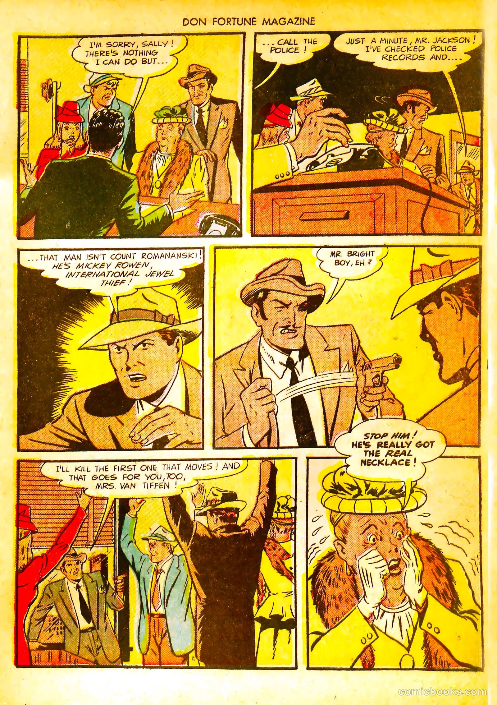 Don Fortune Magazine #4 (1946) — page 21 of 52