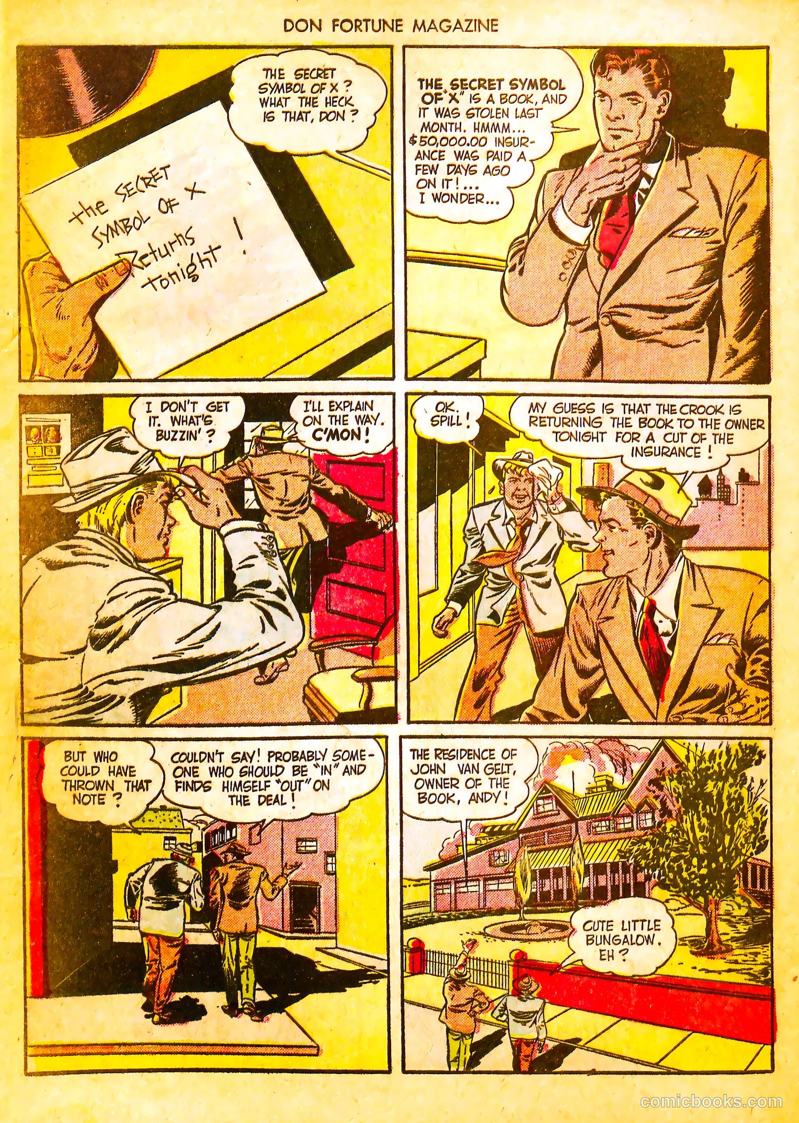 Don Fortune Magazine #4 (1946) — page 28 of 52