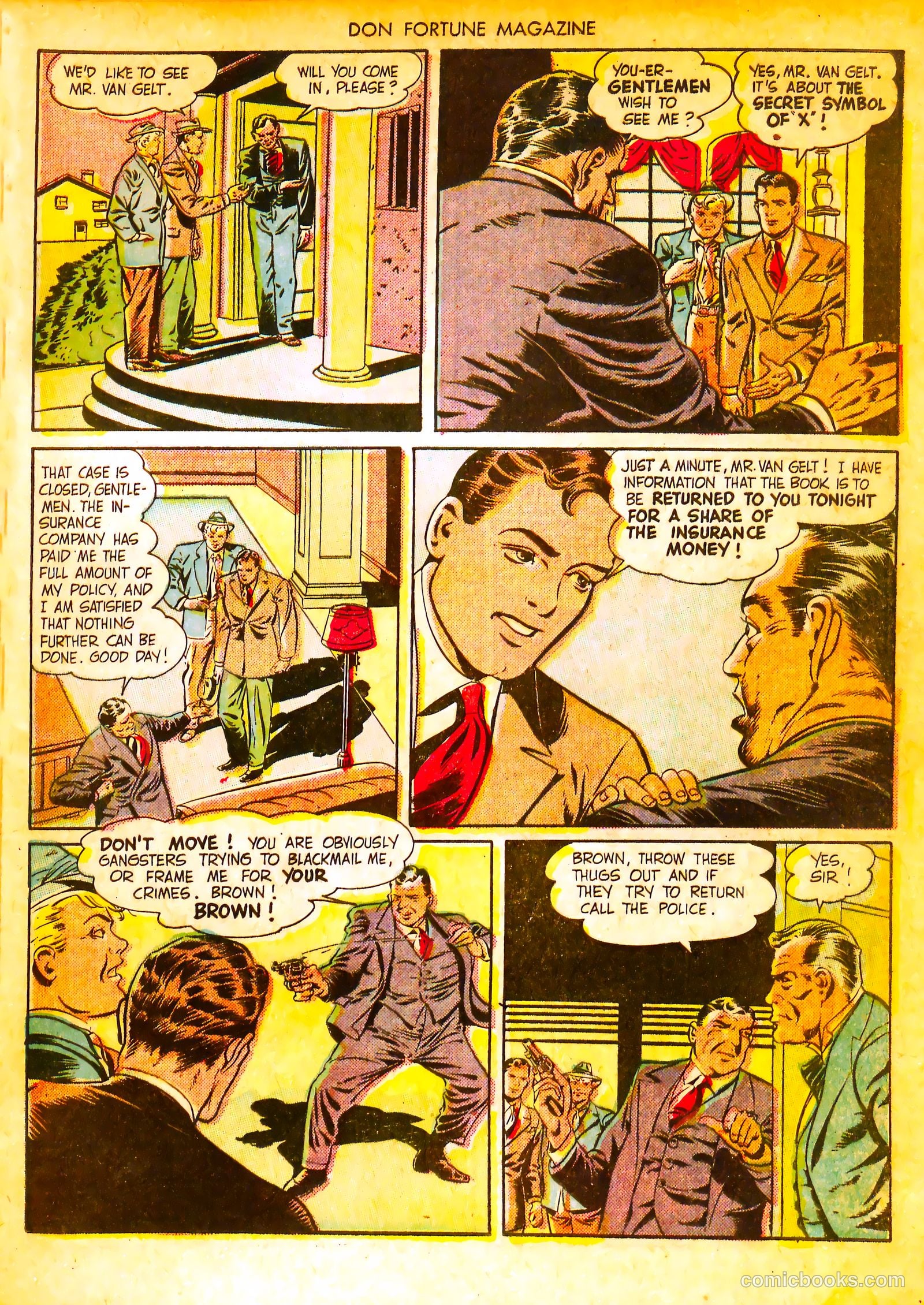 Don Fortune Magazine #4 (1946) — page 29 of 52