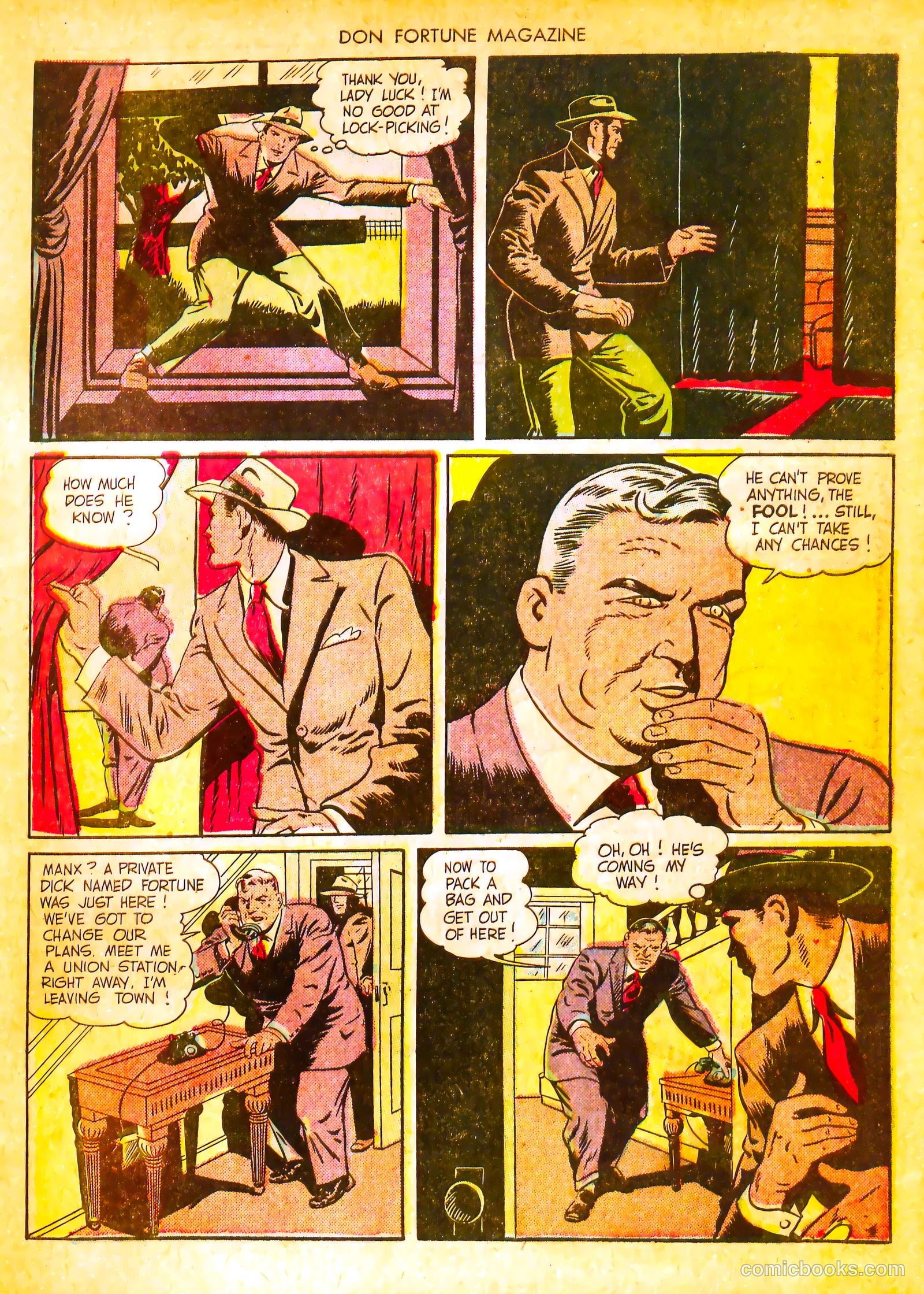 Don Fortune Magazine #4 (1946) — page 31 of 52