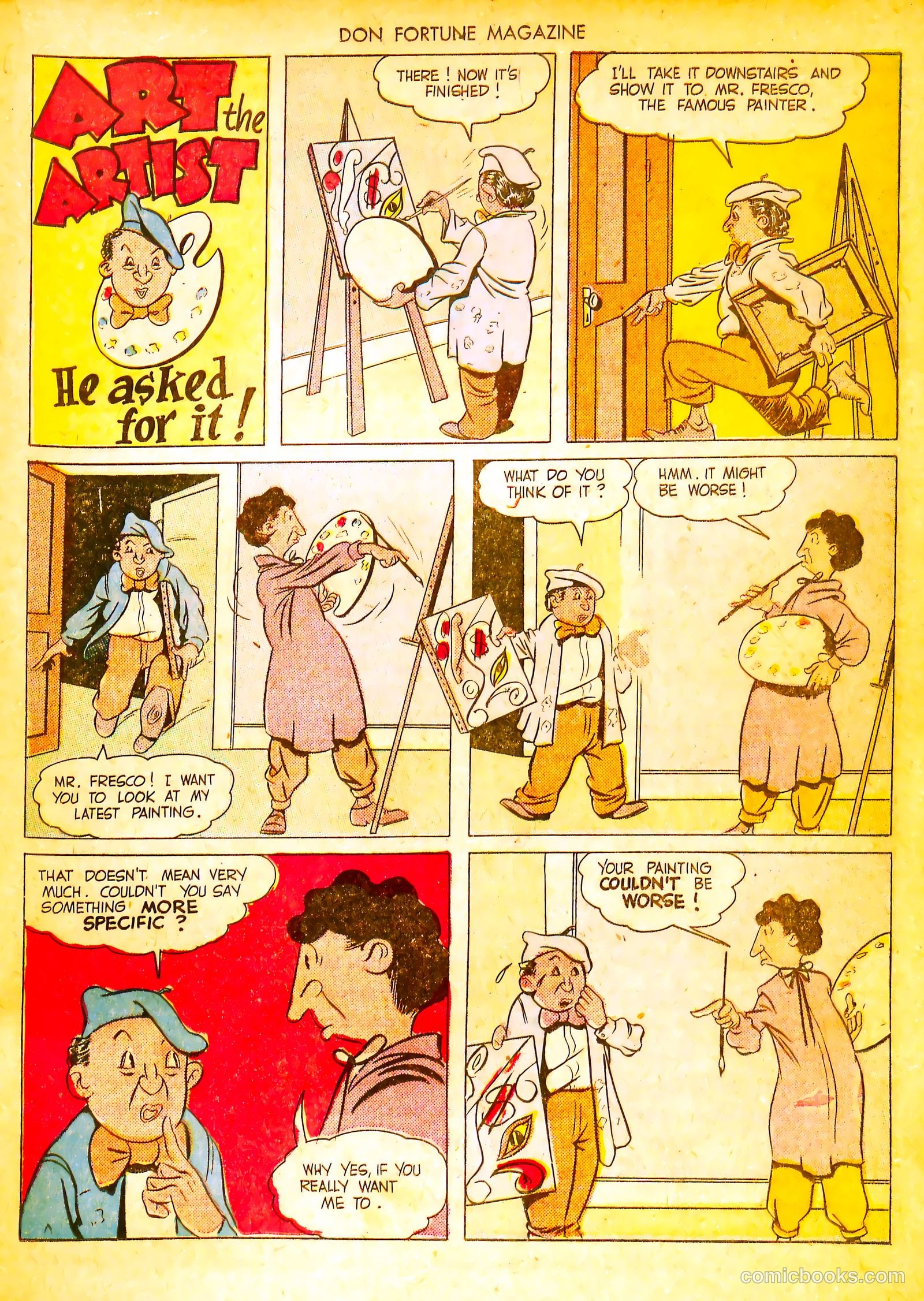 Don Fortune Magazine #4 (1946) — page 35 of 52