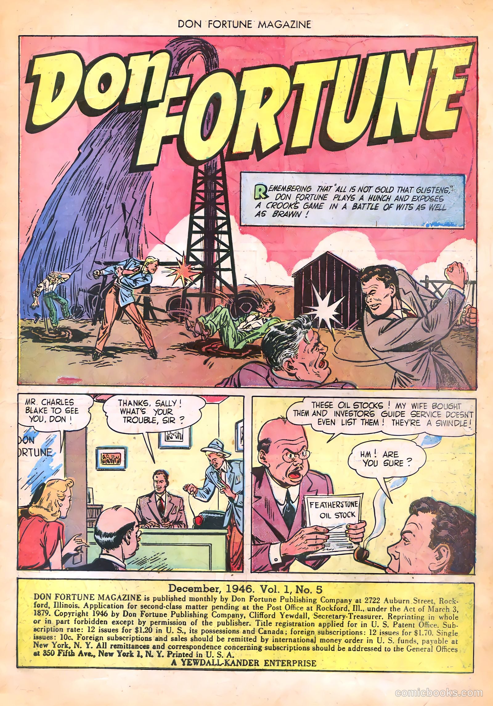 Don Fortune Magazine #5 (1946) — page 3 of 52