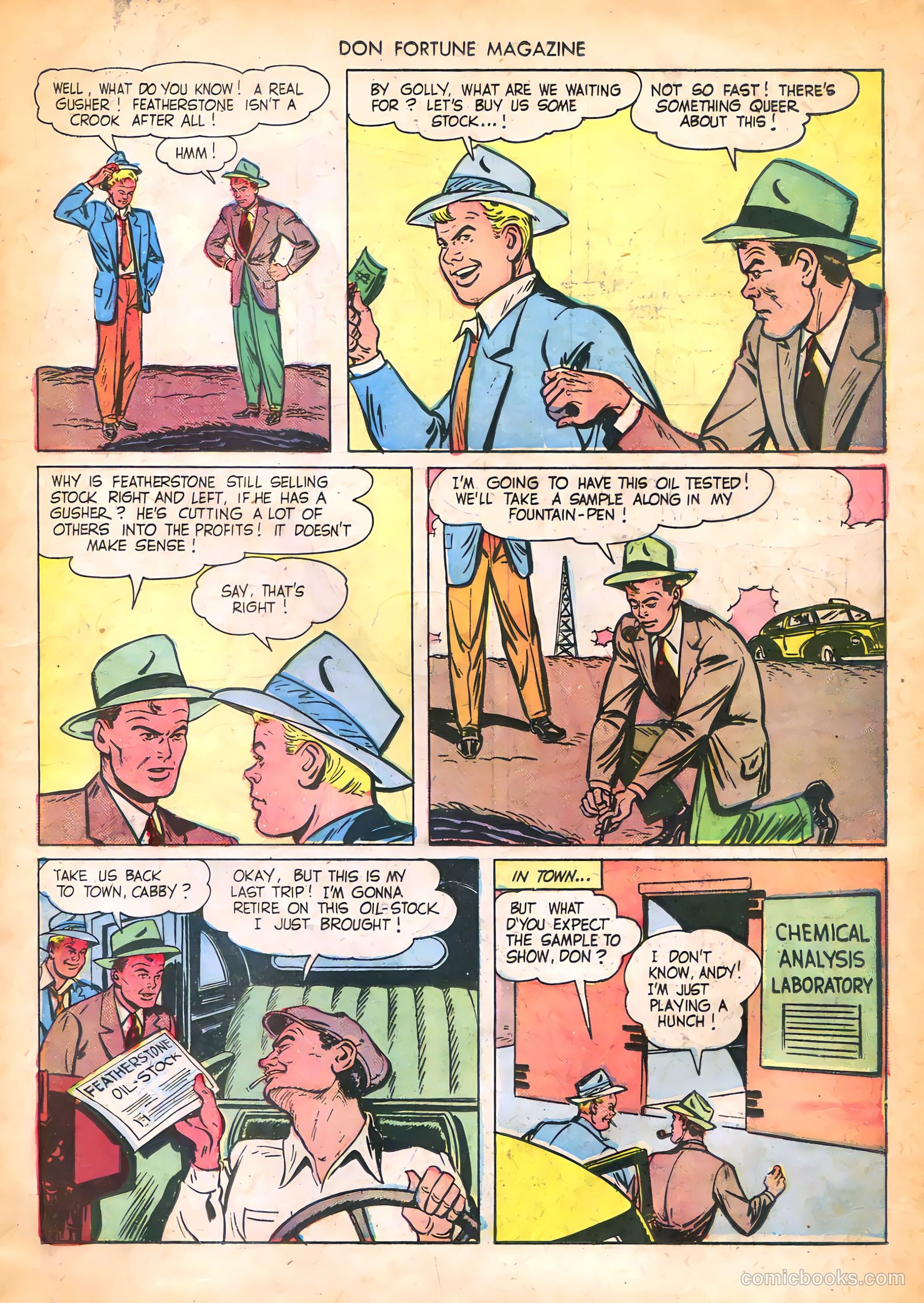 Don Fortune Magazine #5 (1946) — page 7 of 52