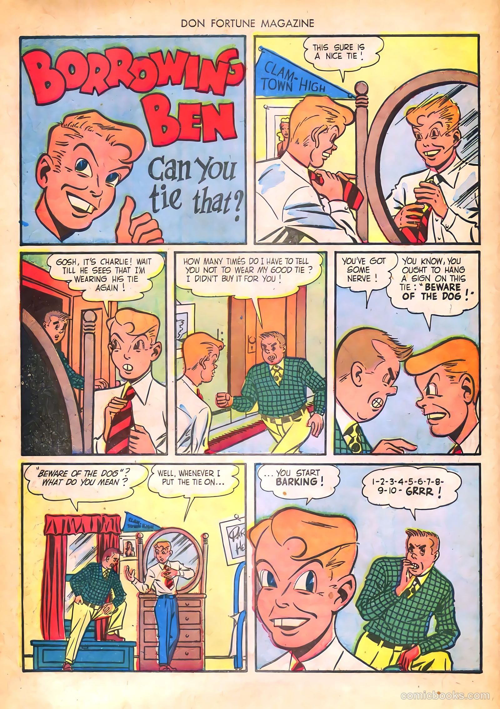 Don Fortune Magazine #5 (1946) — page 12 of 52