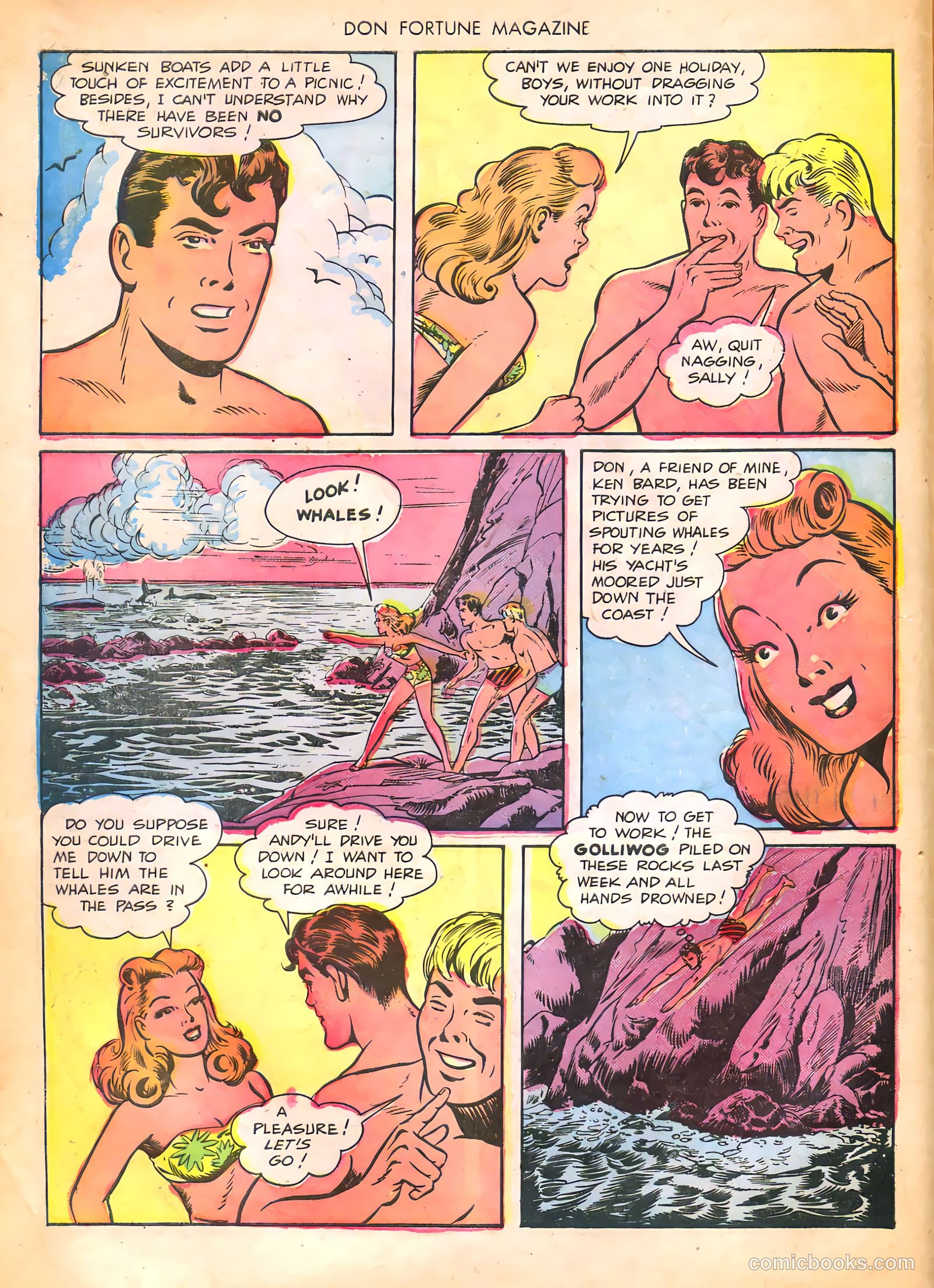Don Fortune Magazine #5 (1946) — page 14 of 52