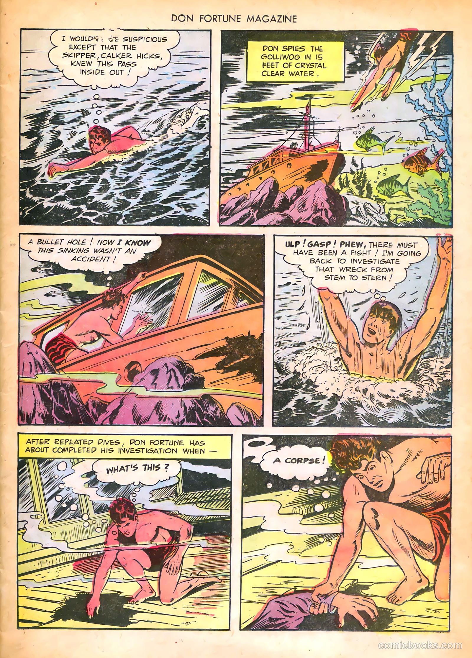 Don Fortune Magazine #5 (1946) — page 15 of 52