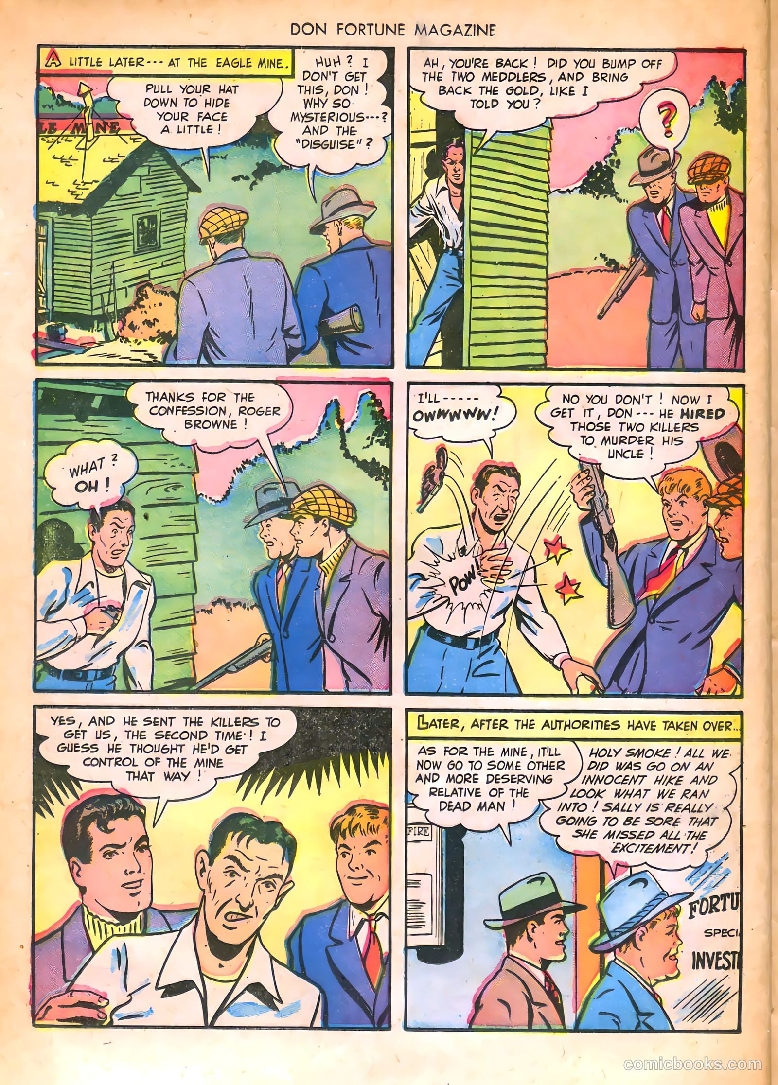Don Fortune Magazine #5 (1946) — page 36 of 52