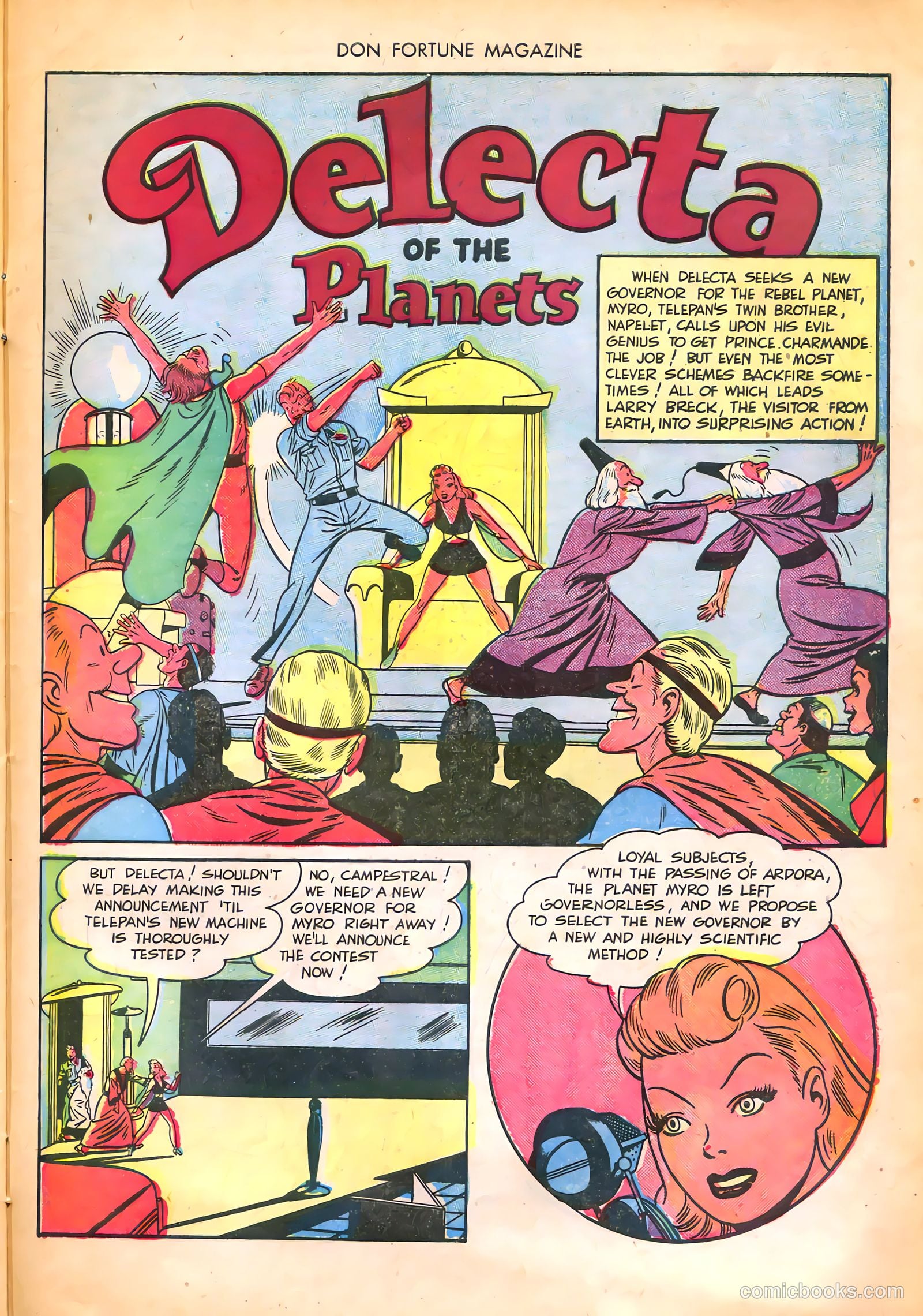 Don Fortune Magazine #5 (1946) — page 39 of 52