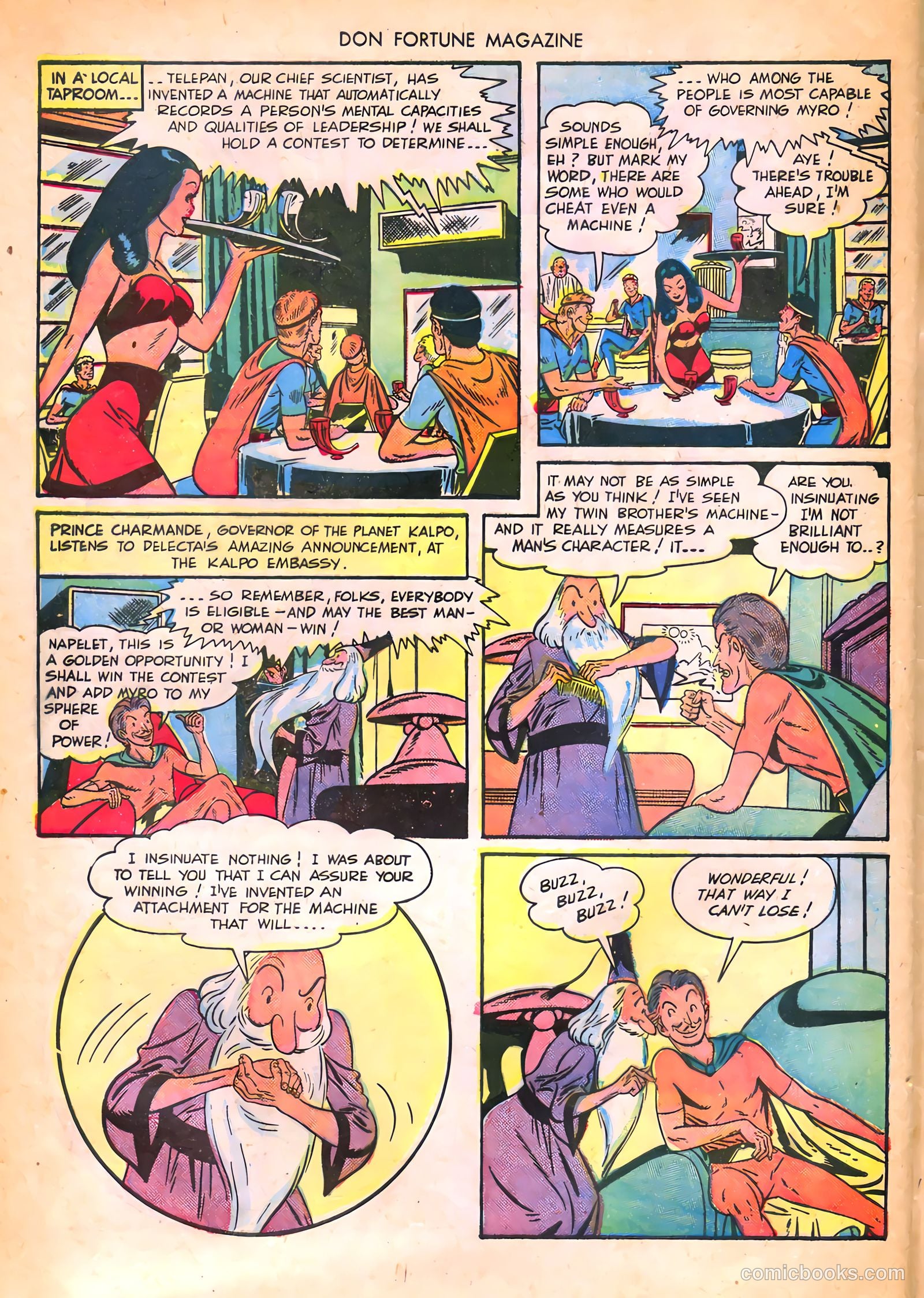 Don Fortune Magazine #5 (1946) — page 40 of 52