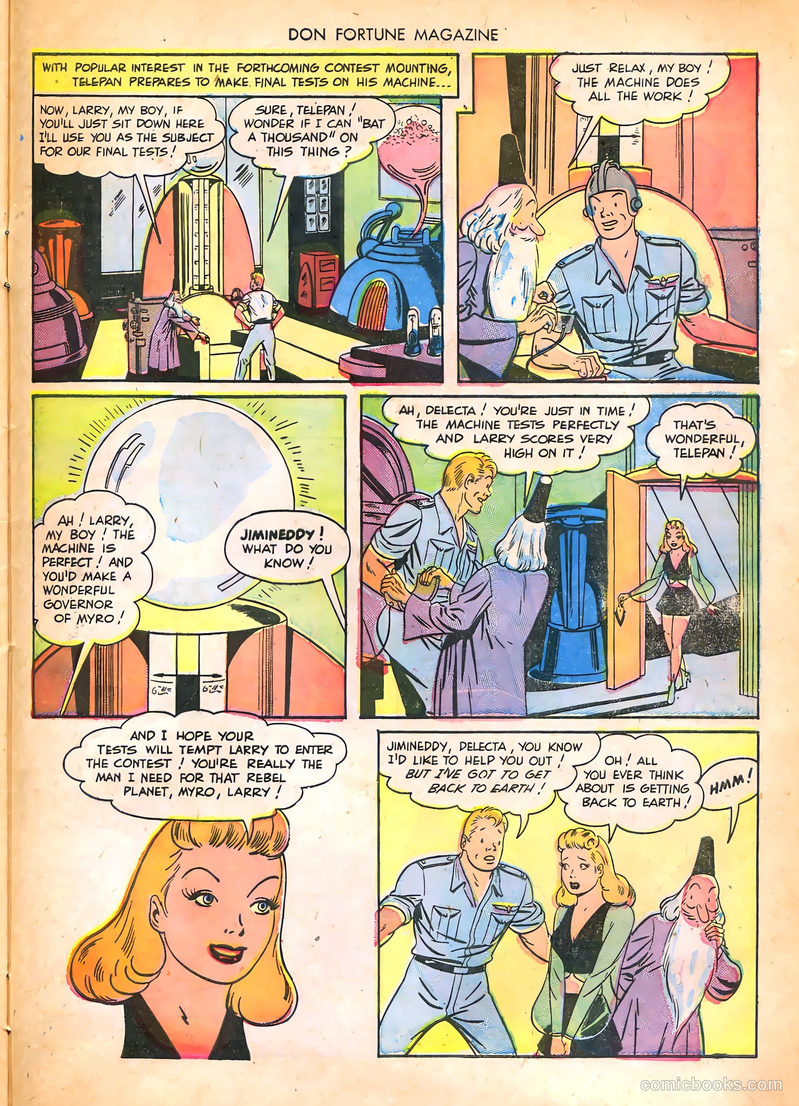 Don Fortune Magazine #5 (1946) — page 41 of 52
