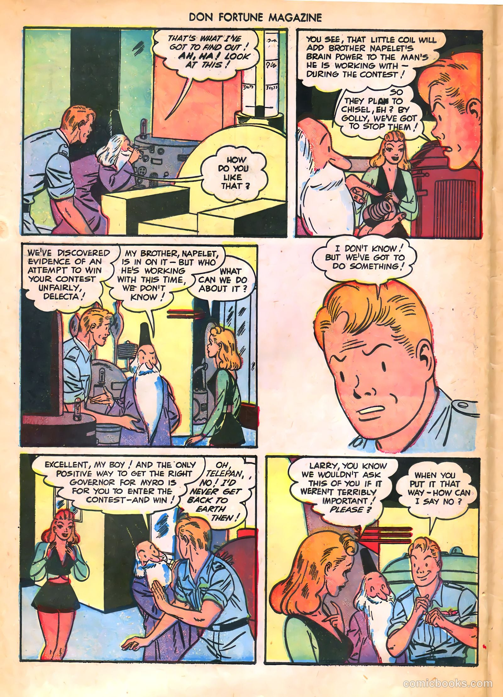 Don Fortune Magazine #5 (1946) — page 44 of 52