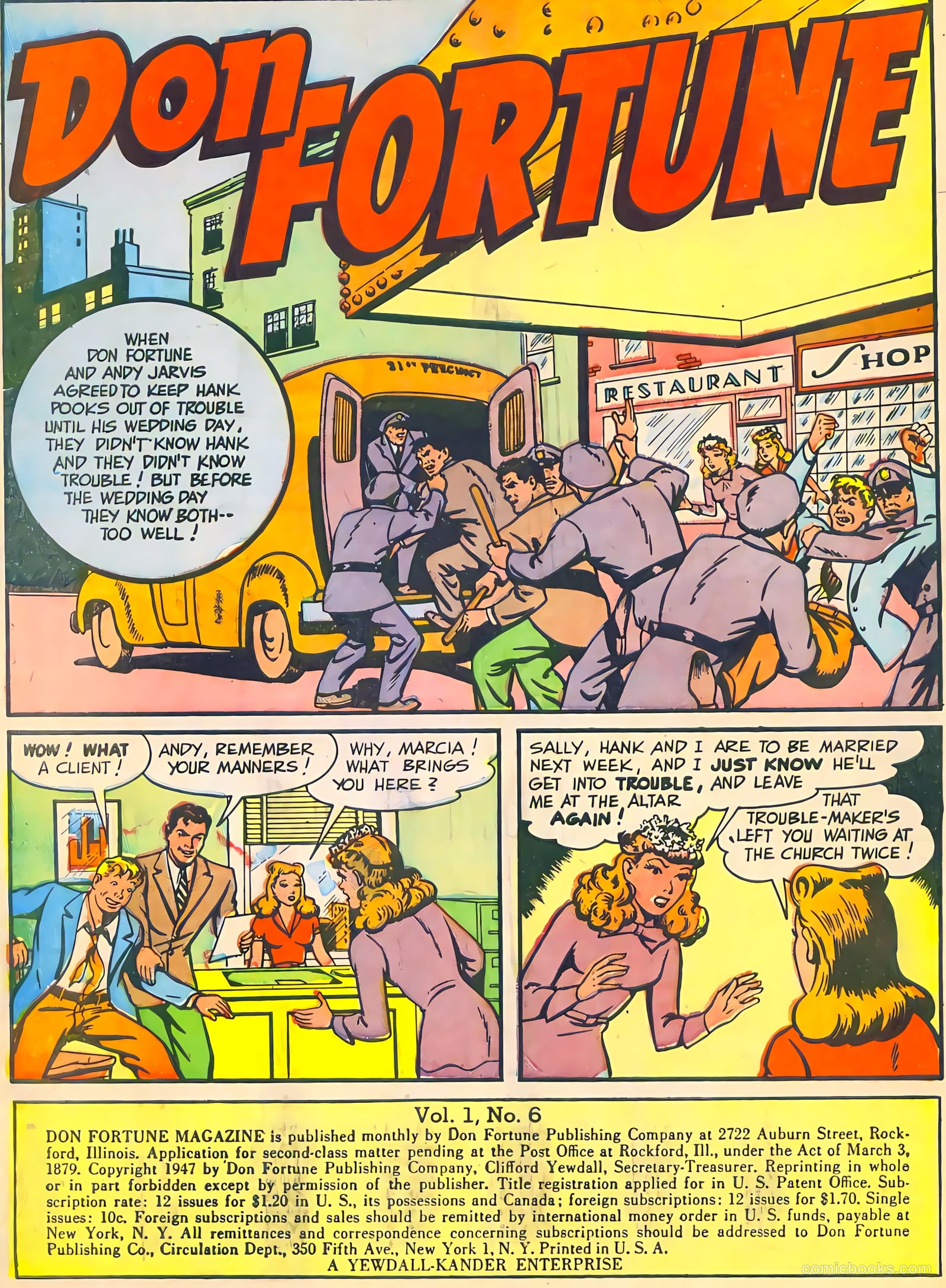 Don Fortune Magazine #6 (1947) — page 3 of 52