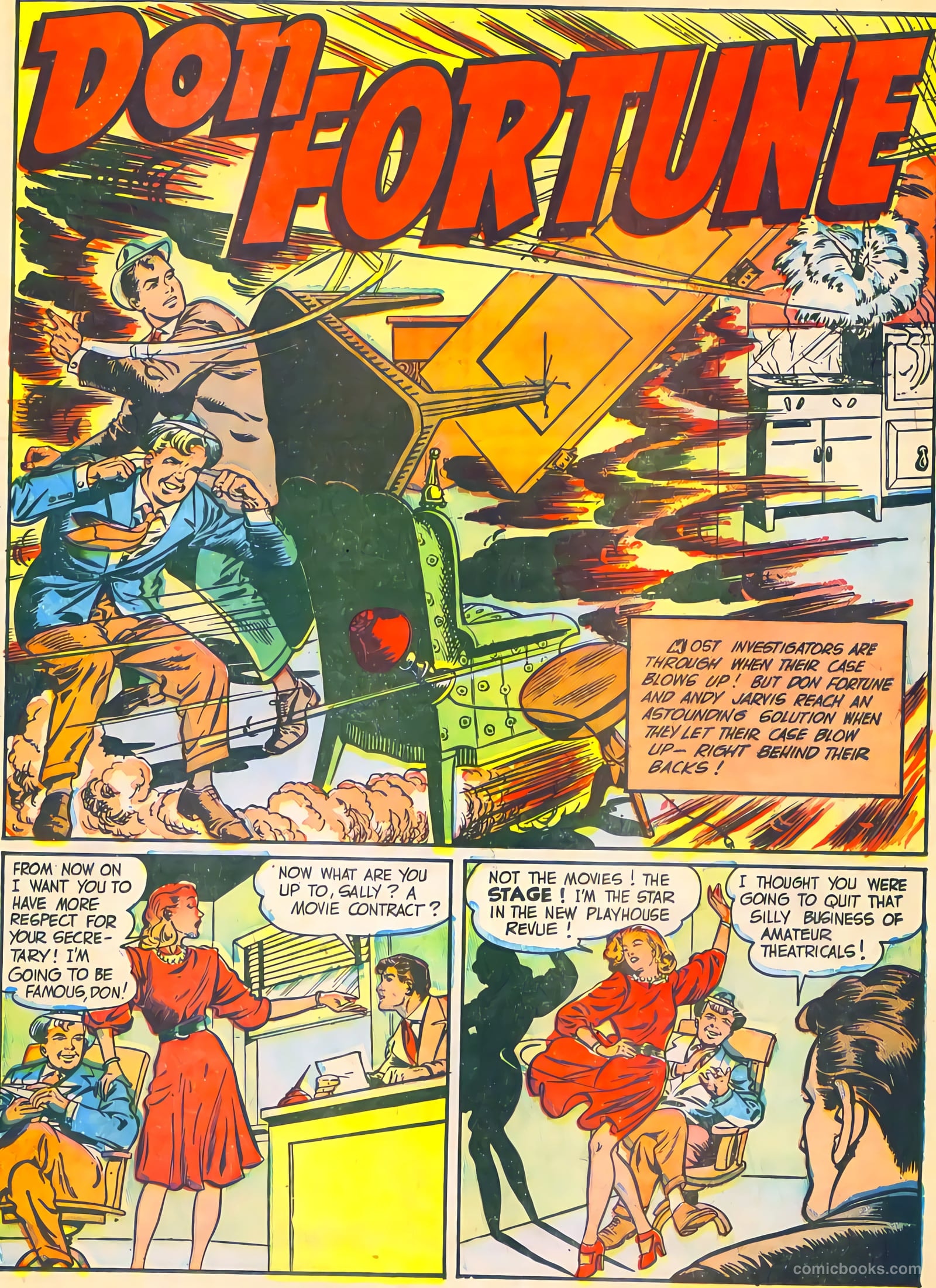 Don Fortune Magazine #6 (1947) — page 17 of 52