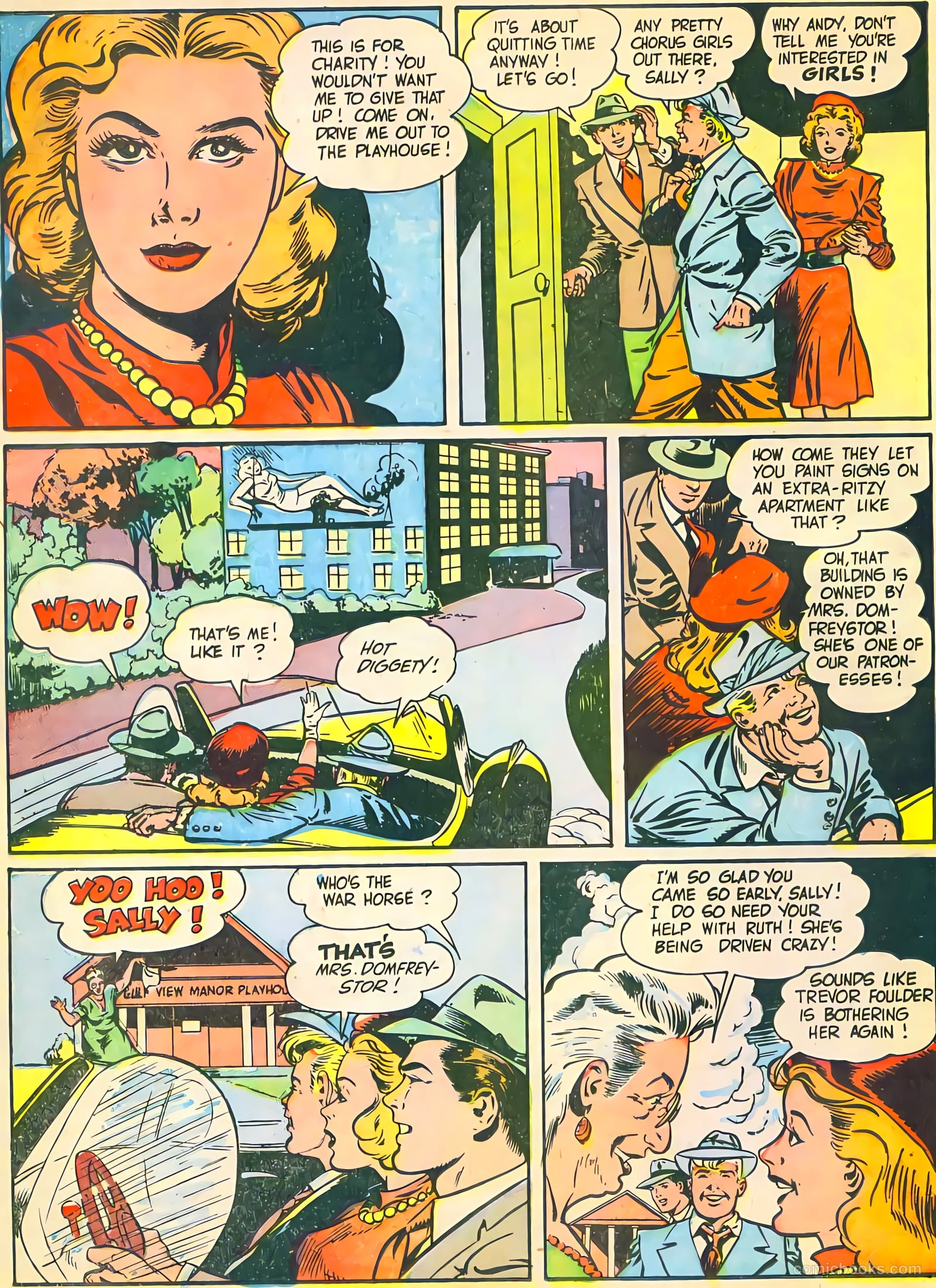 Don Fortune Magazine #6 (1947) — page 18 of 52