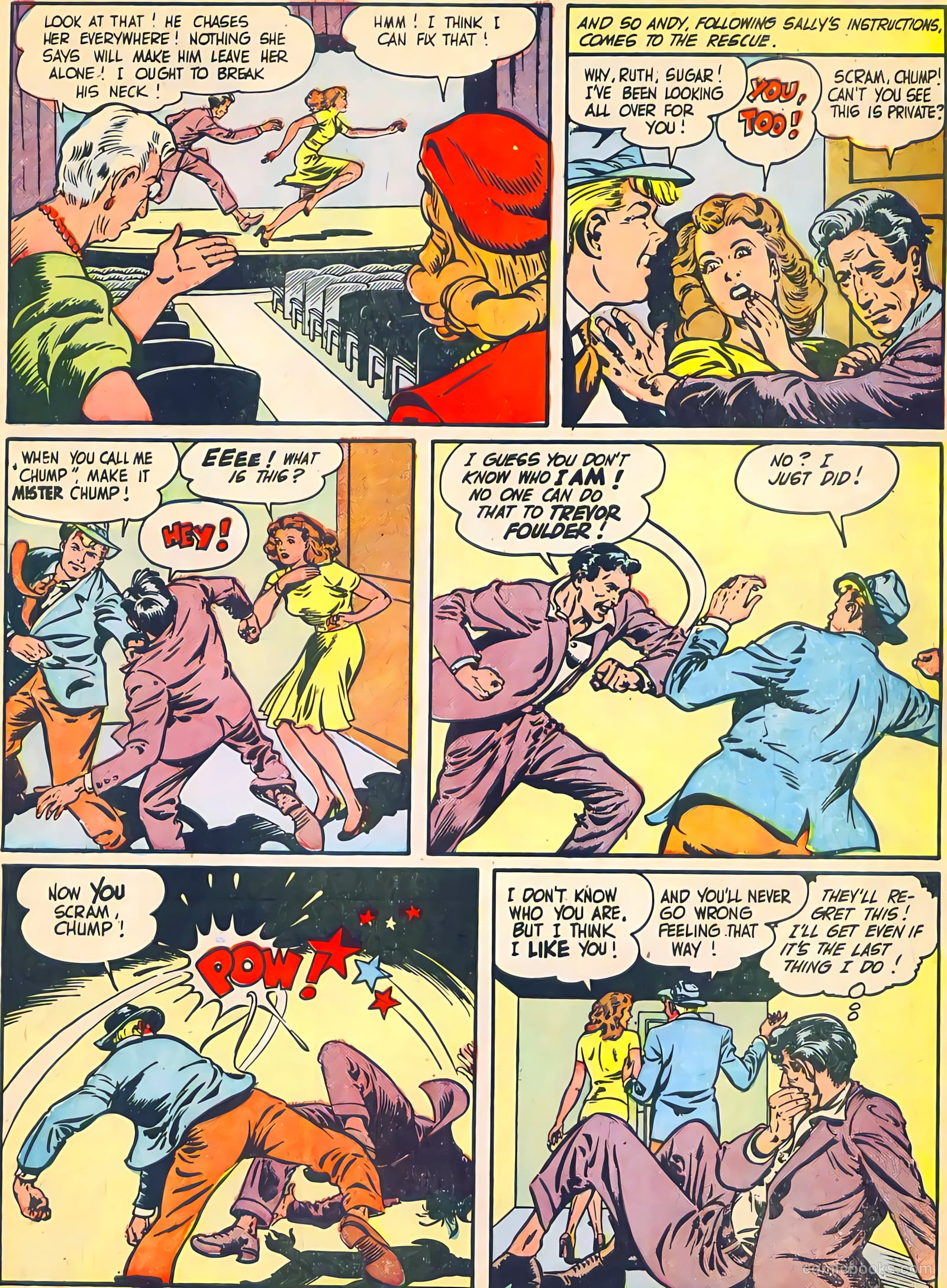 Don Fortune Magazine #6 (1947) — page 19 of 52