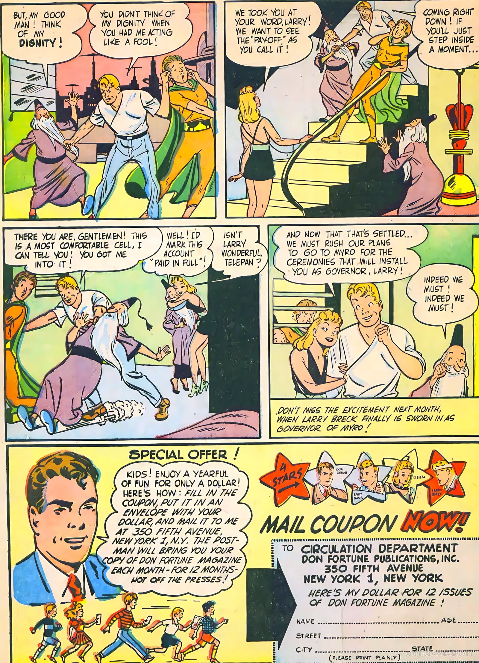Don Fortune Magazine #6 (1947) — page 48 of 52