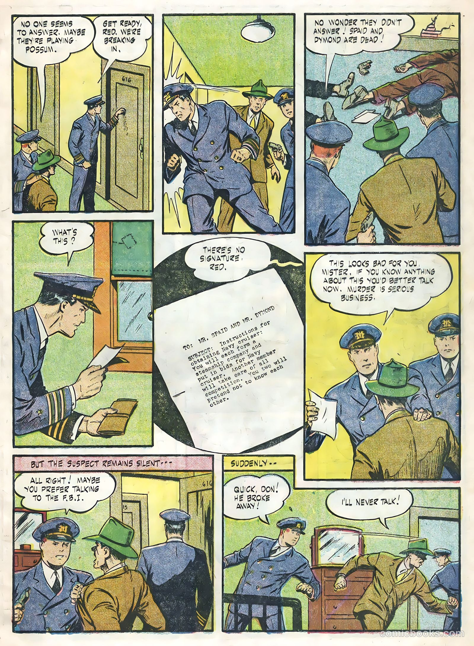Don Winslow #70 (1955) — page 9 of 36