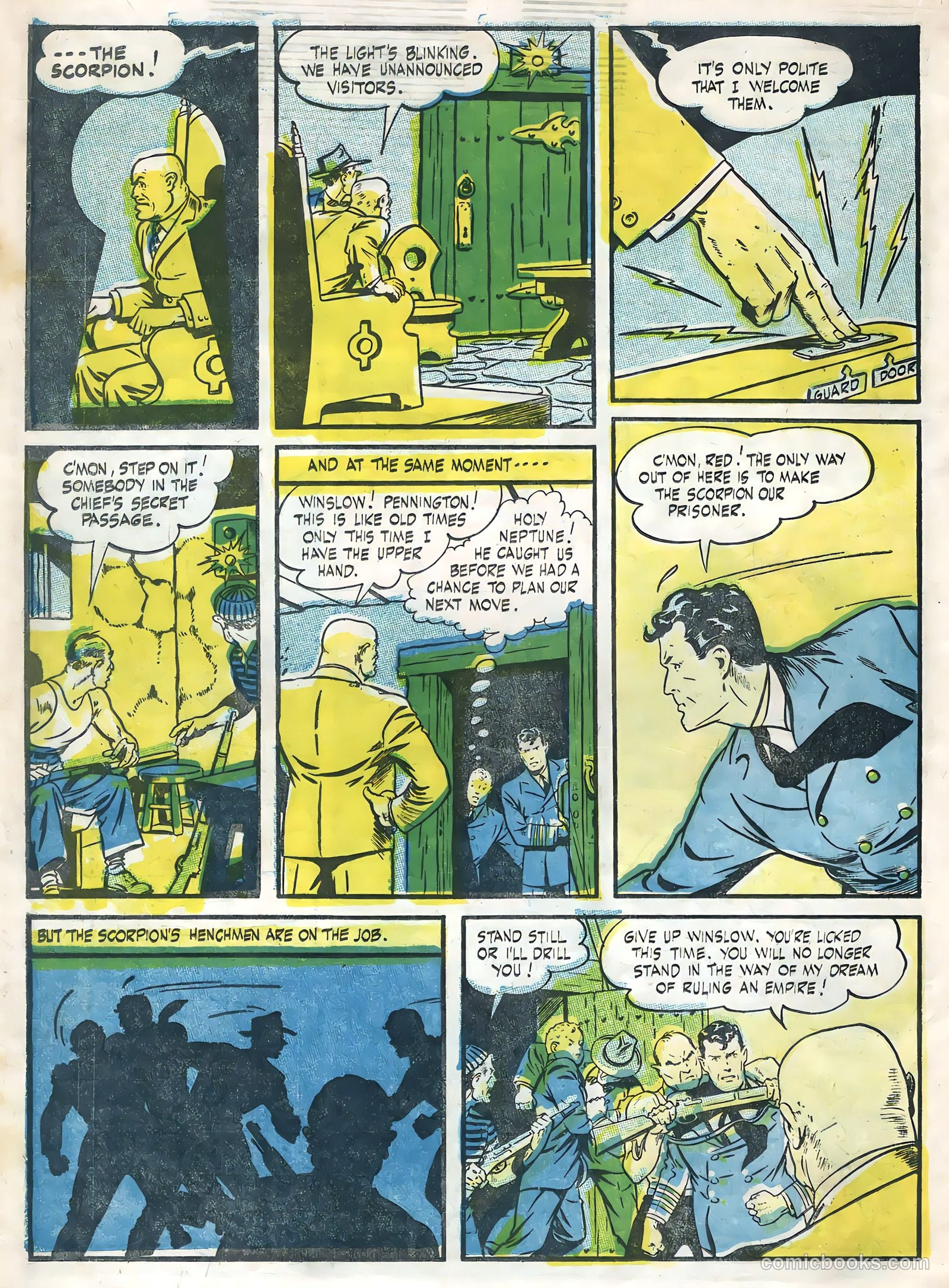 Don Winslow #70 (1955) — page 18 of 36
