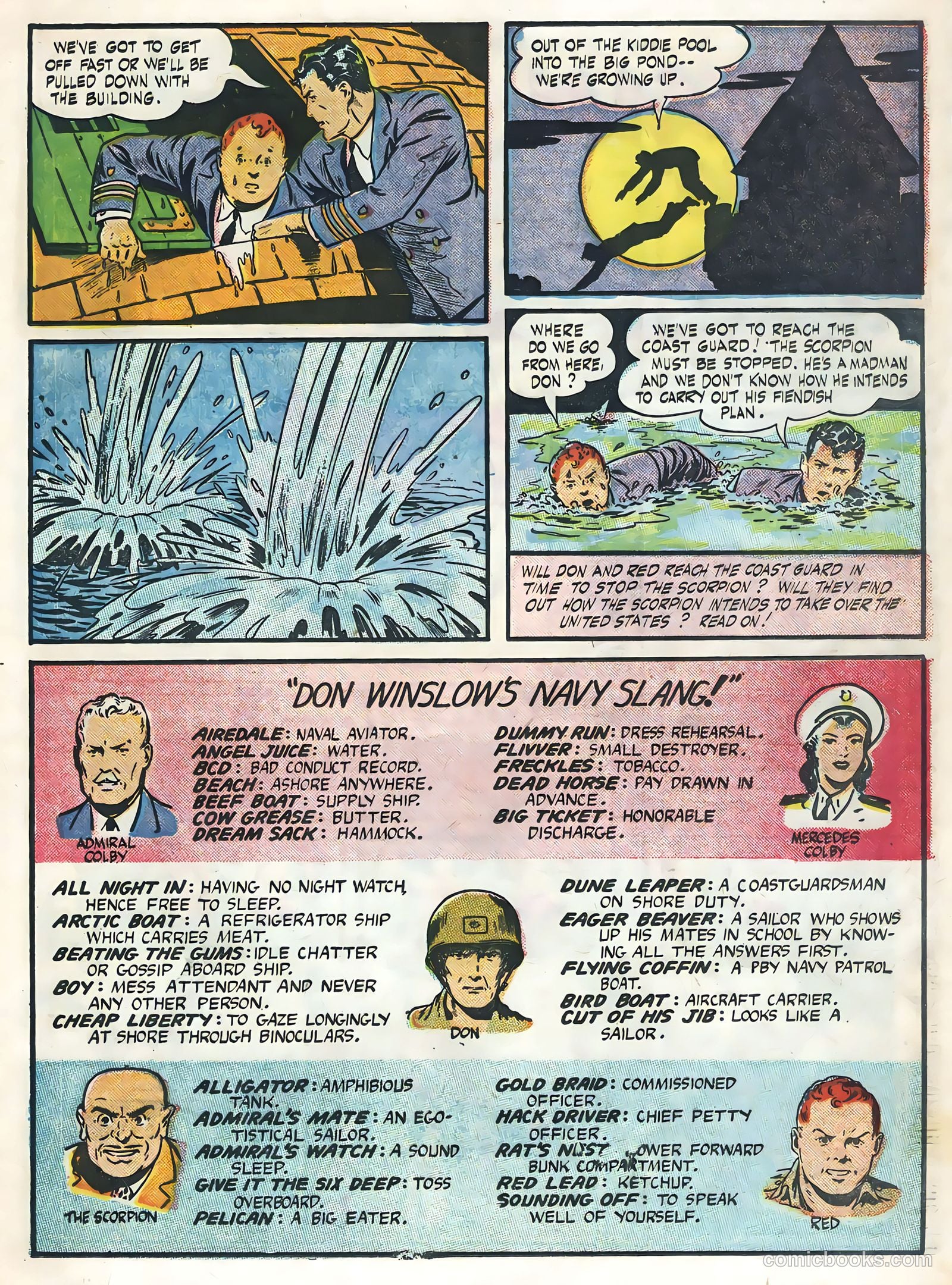 Don Winslow #70 (1955) — page 21 of 36