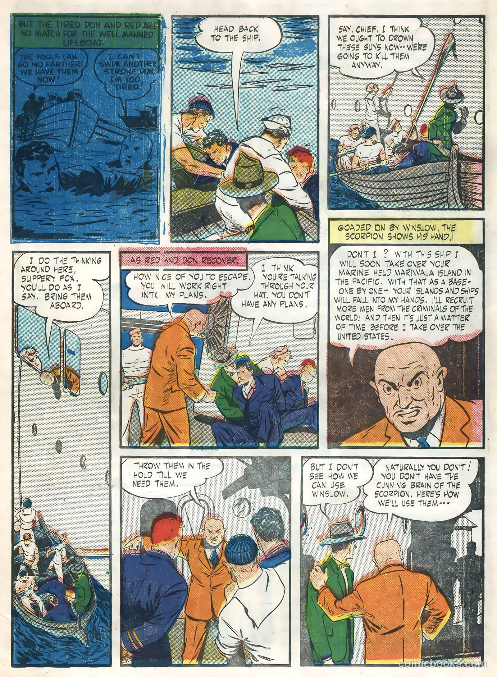 Don Winslow #70 (1955) — page 27 of 36