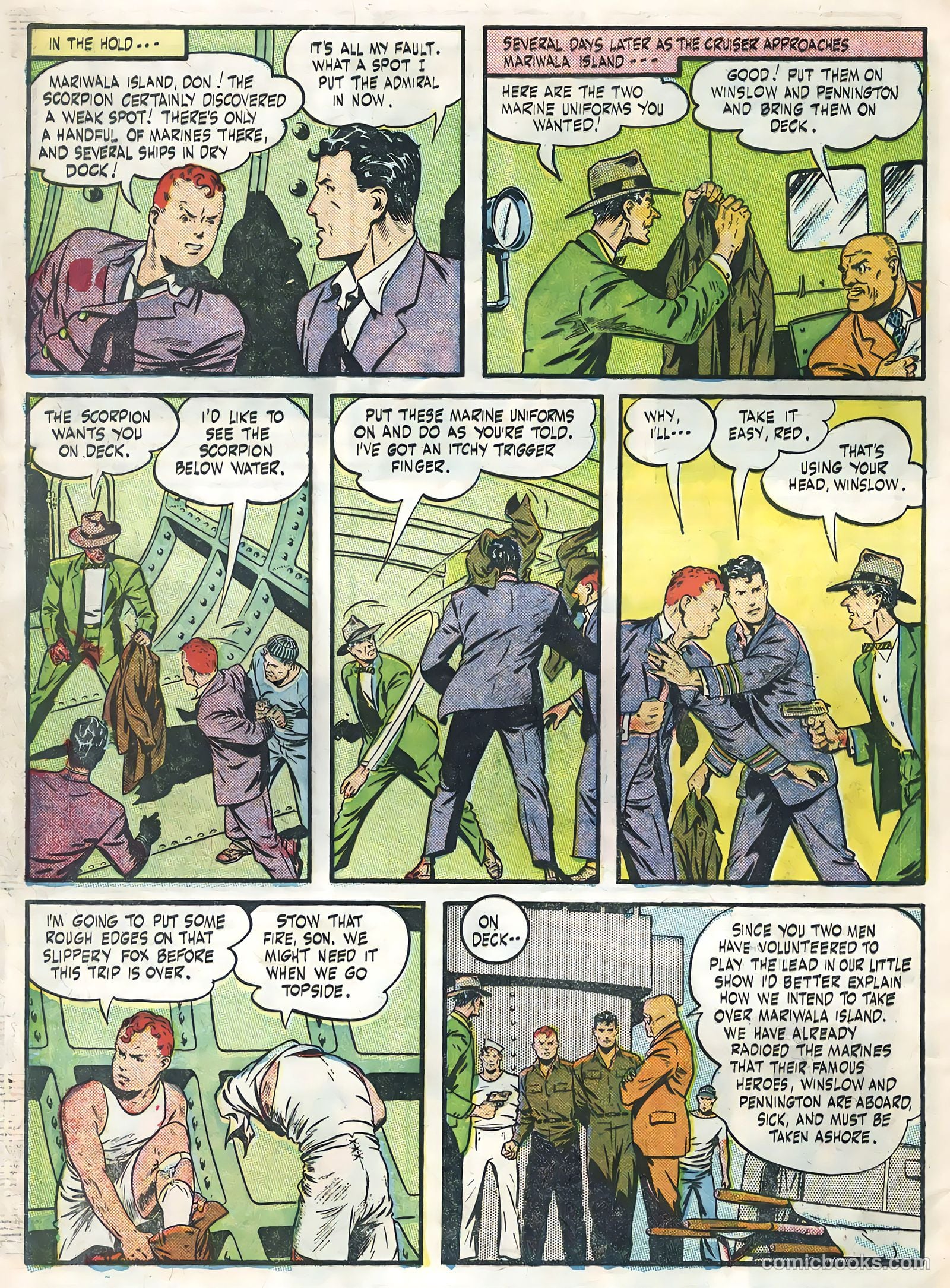 Don Winslow #70 (1955) — page 28 of 36