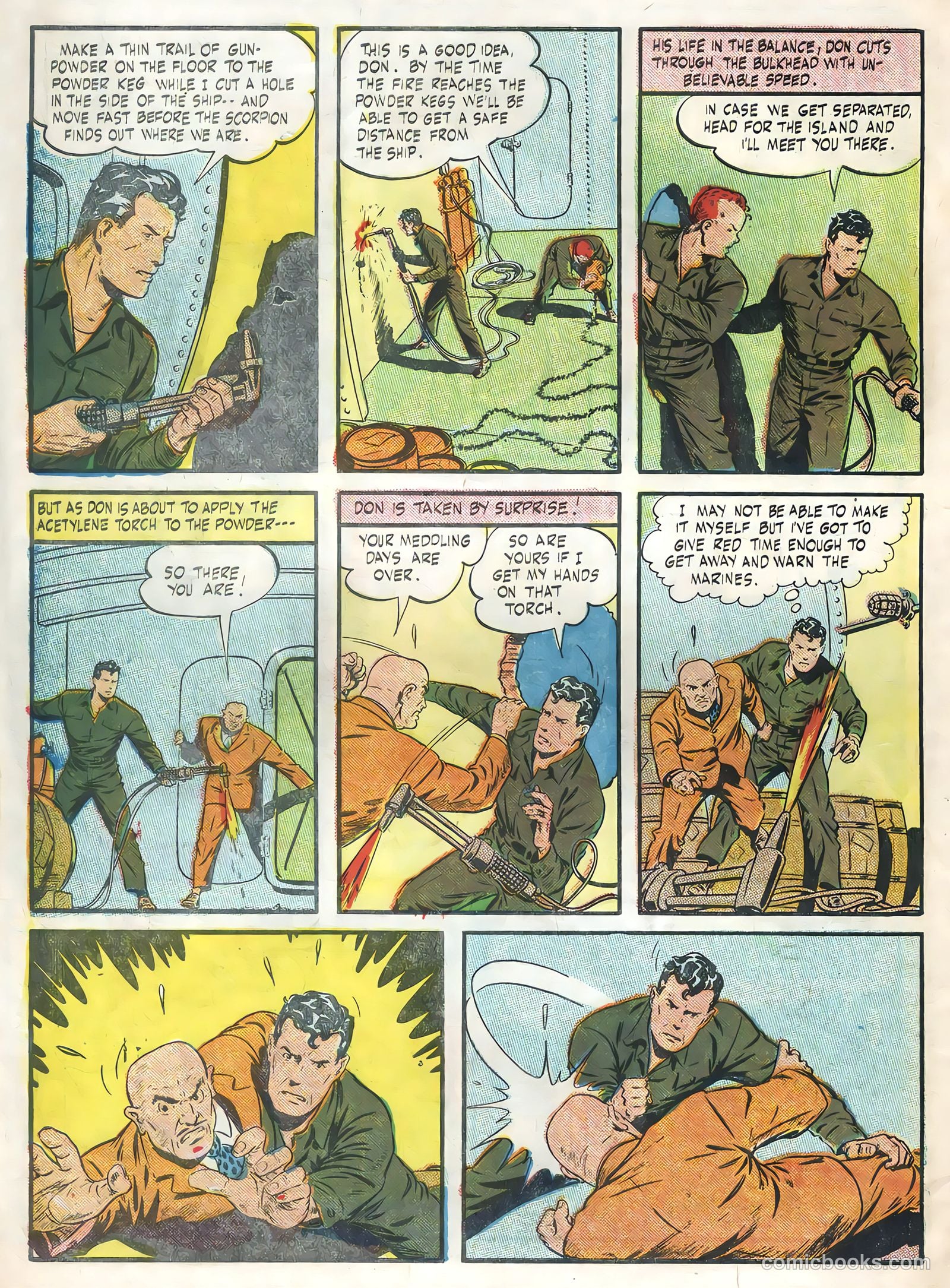 Don Winslow #70 (1955) — page 30 of 36