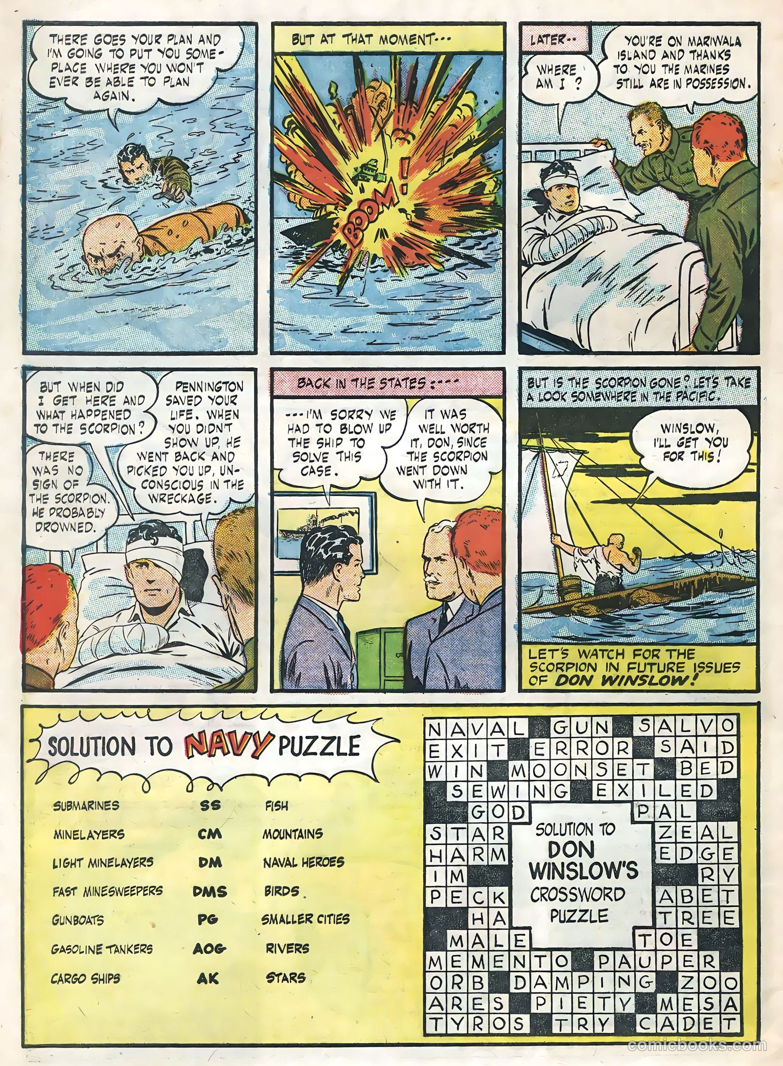 Don Winslow #70 (1955) — page 32 of 36