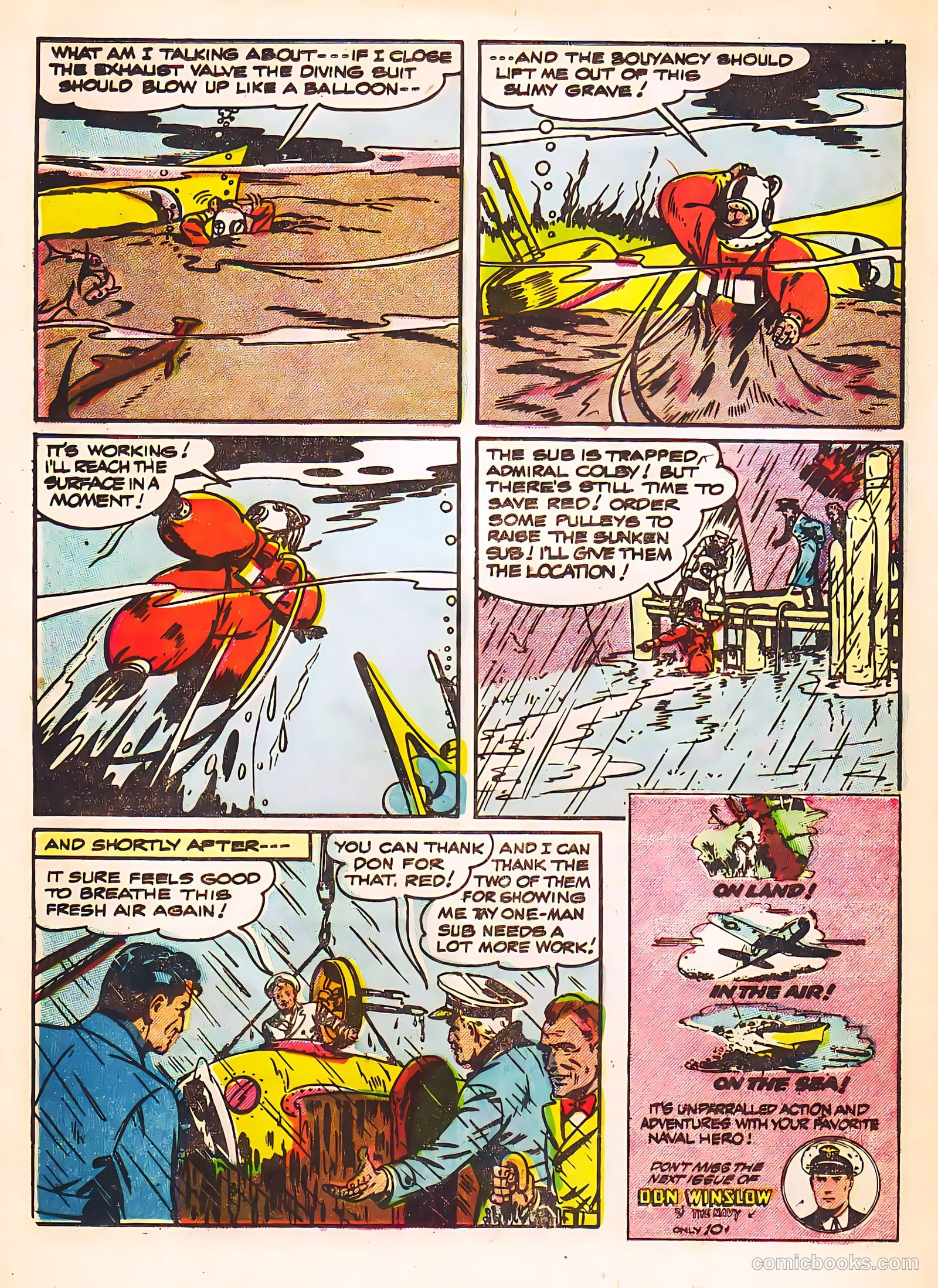 Don Winslow #71 (1955) — page 20 of 36