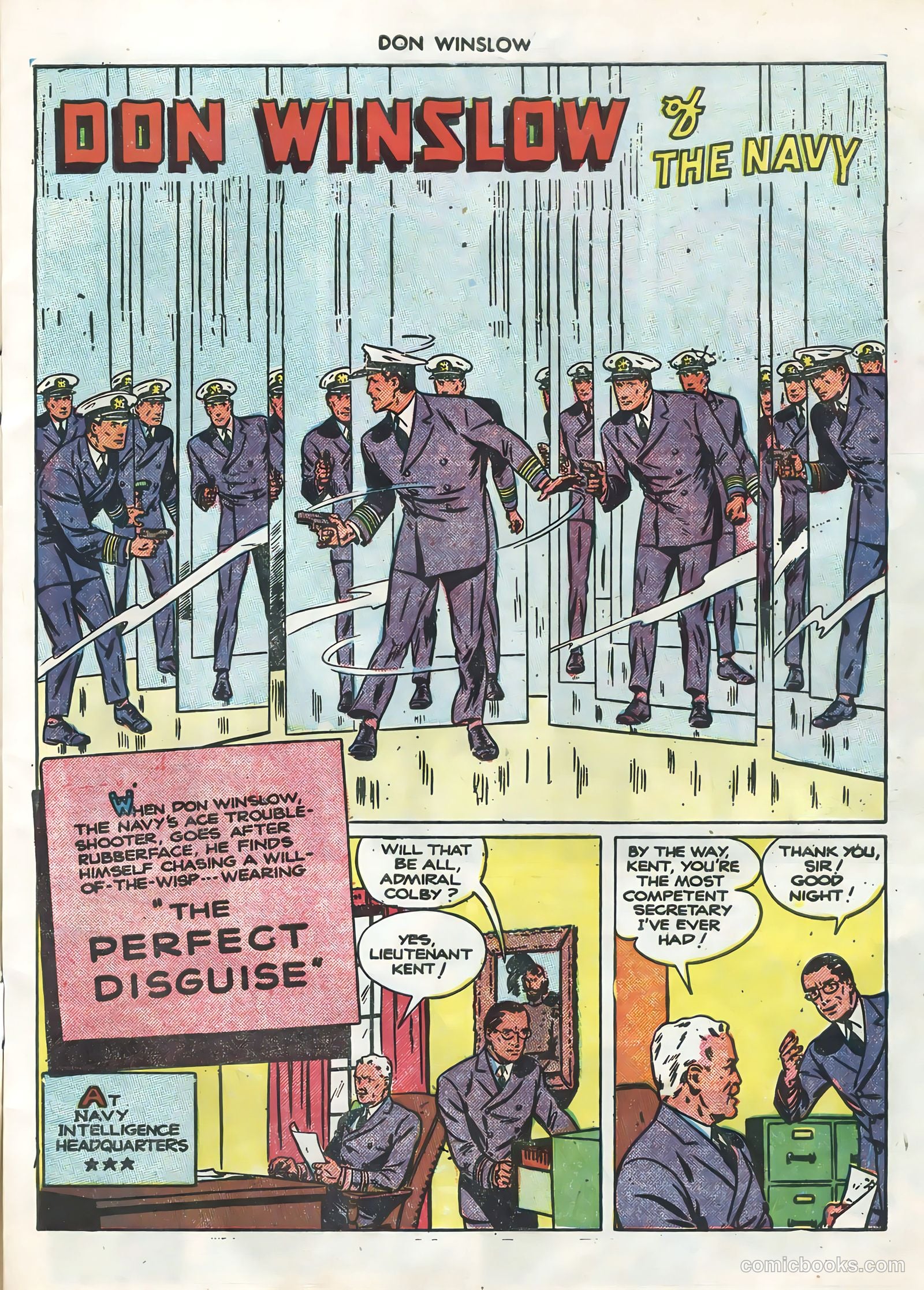 Don Winslow #72 (1955) — page 3 of 36
