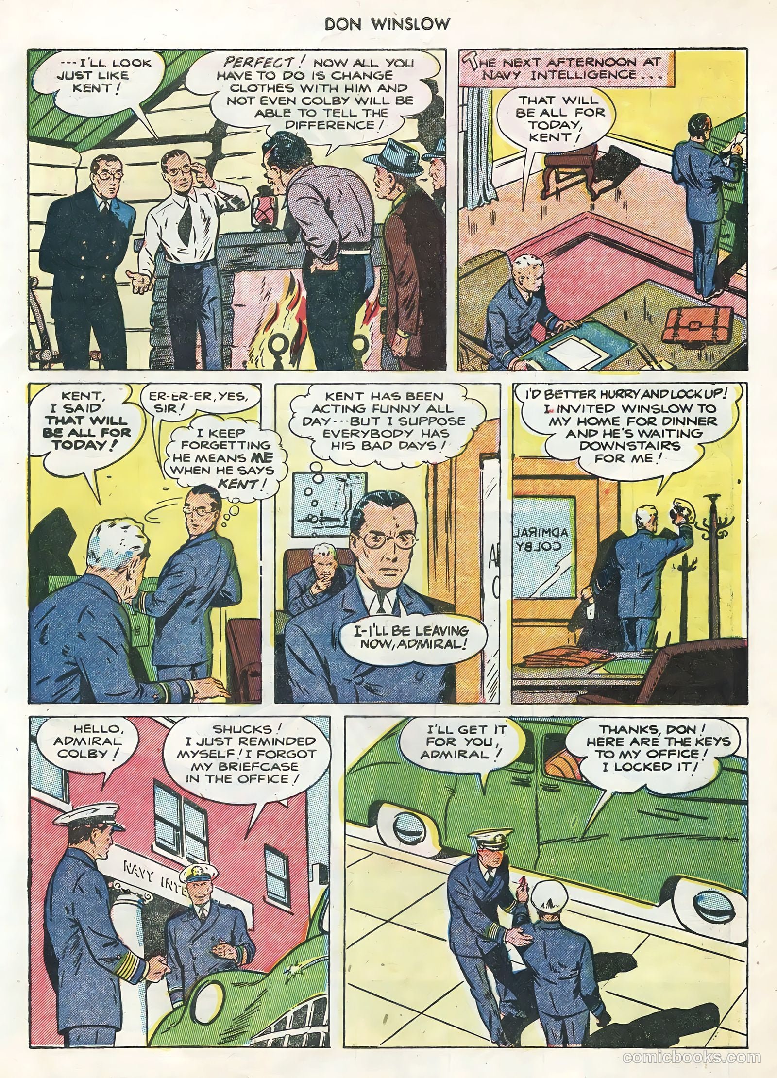 Don Winslow #72 (1955) — page 5 of 36