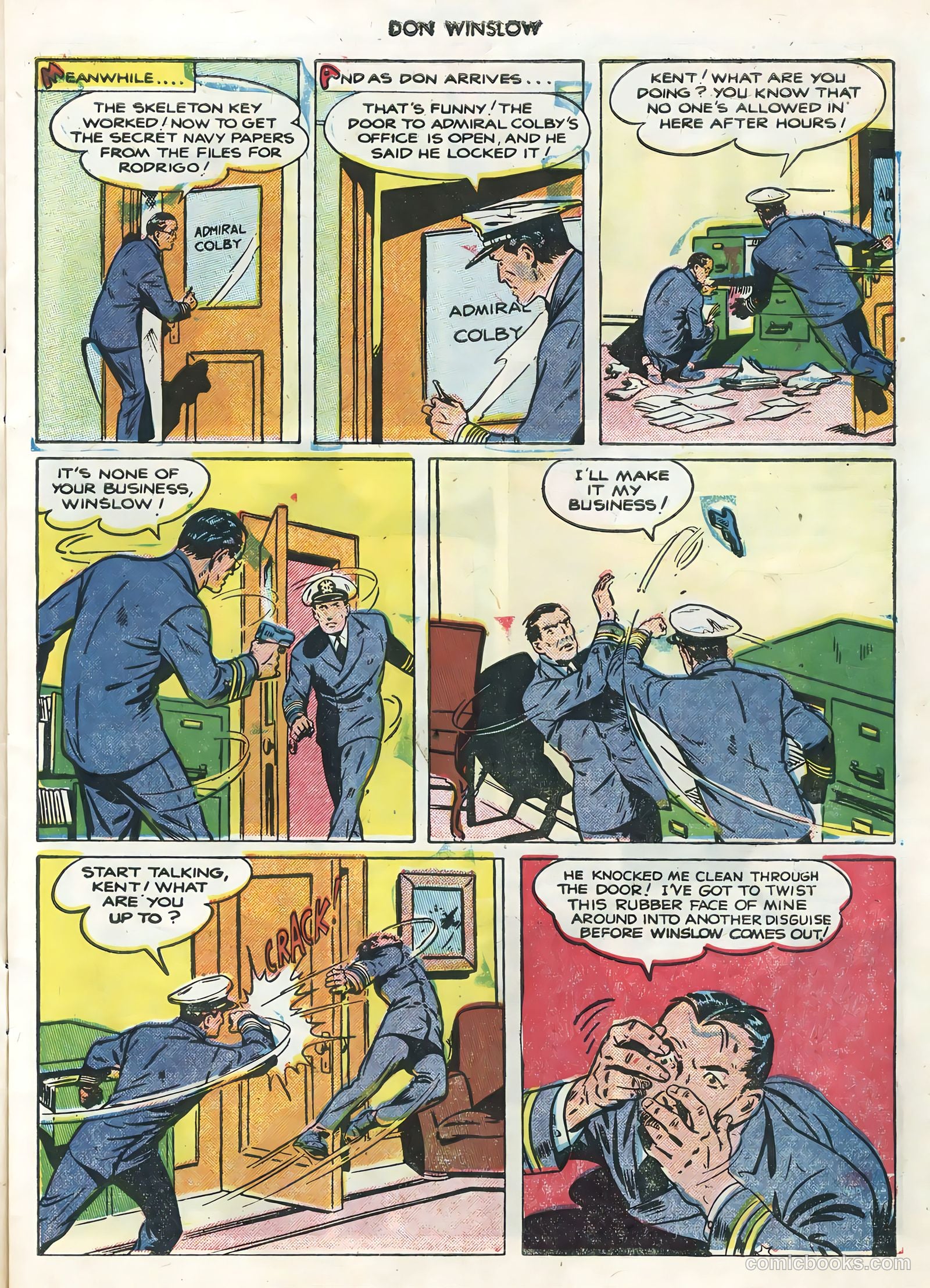 Don Winslow #72 (1955) — page 7 of 36