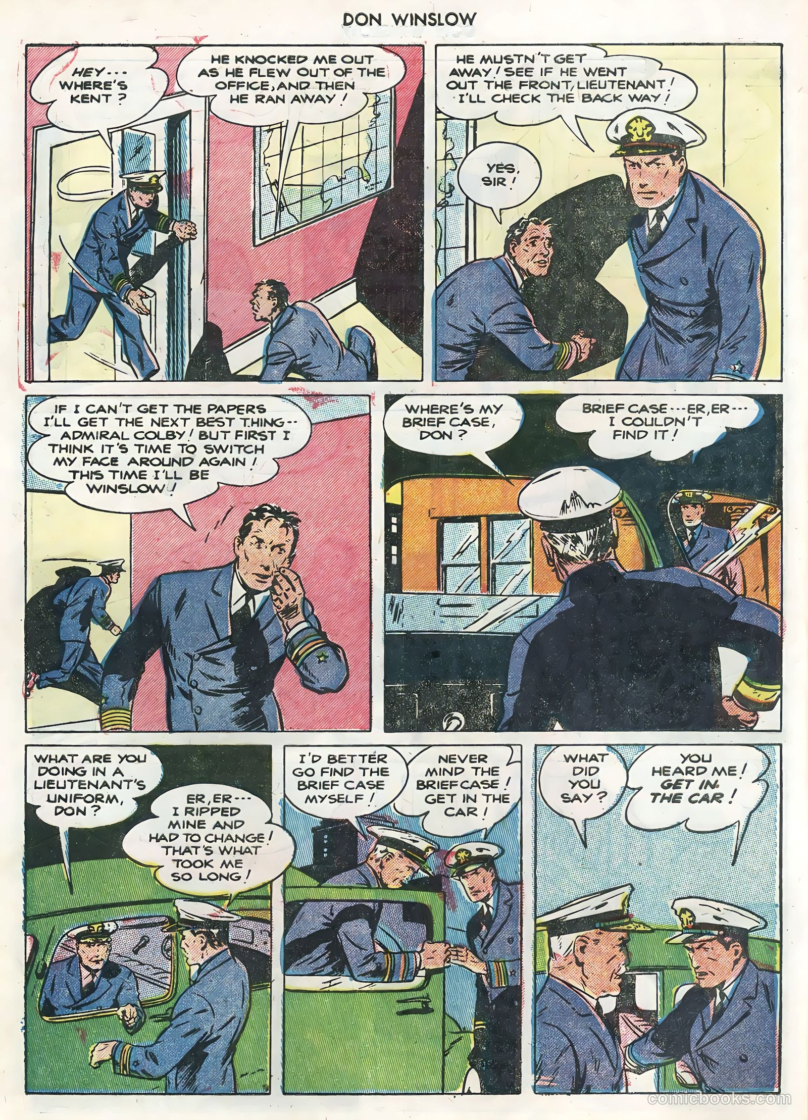 Don Winslow #72 (1955) — page 8 of 36