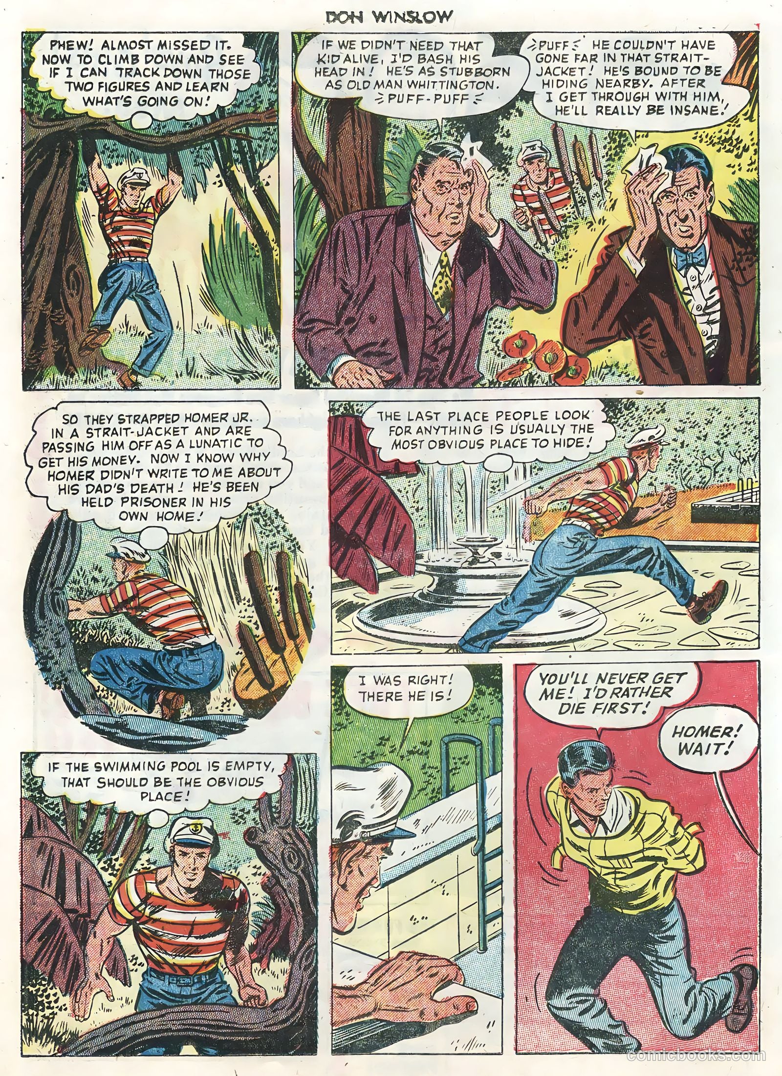 Don Winslow #72 (1955) — page 16 of 36