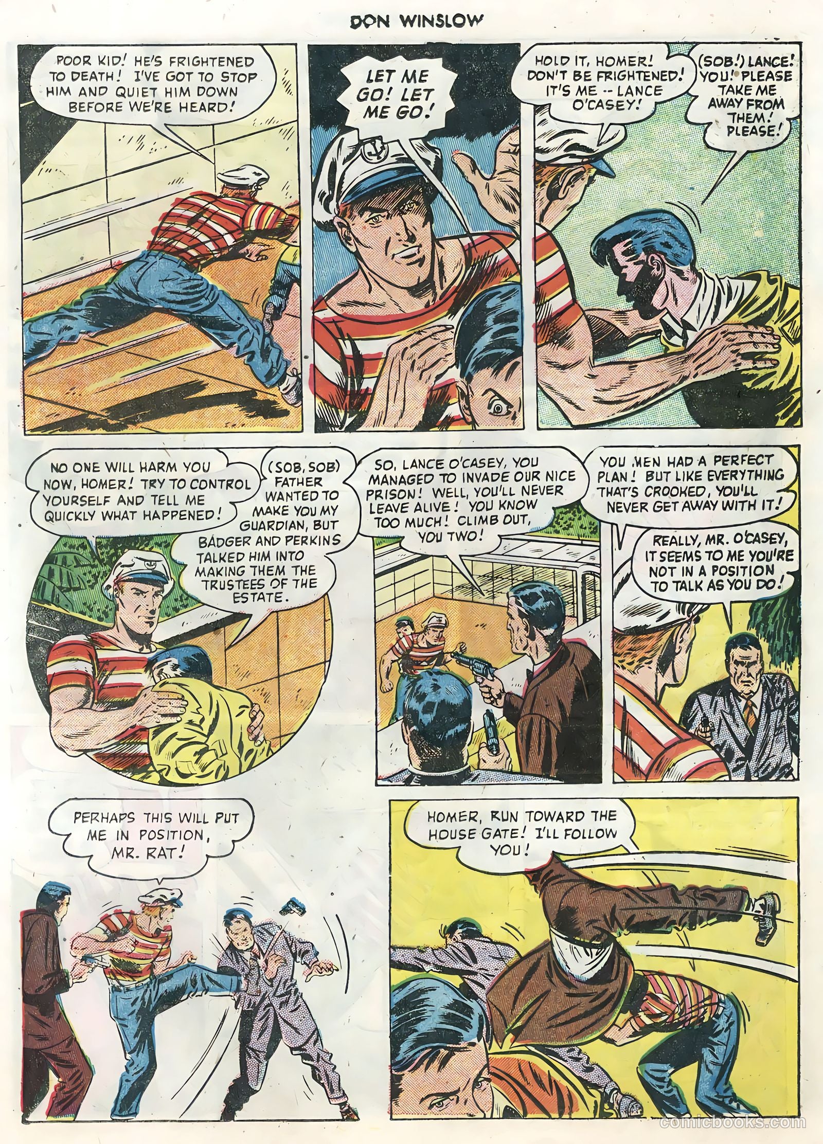 Don Winslow #72 (1955) — page 17 of 36